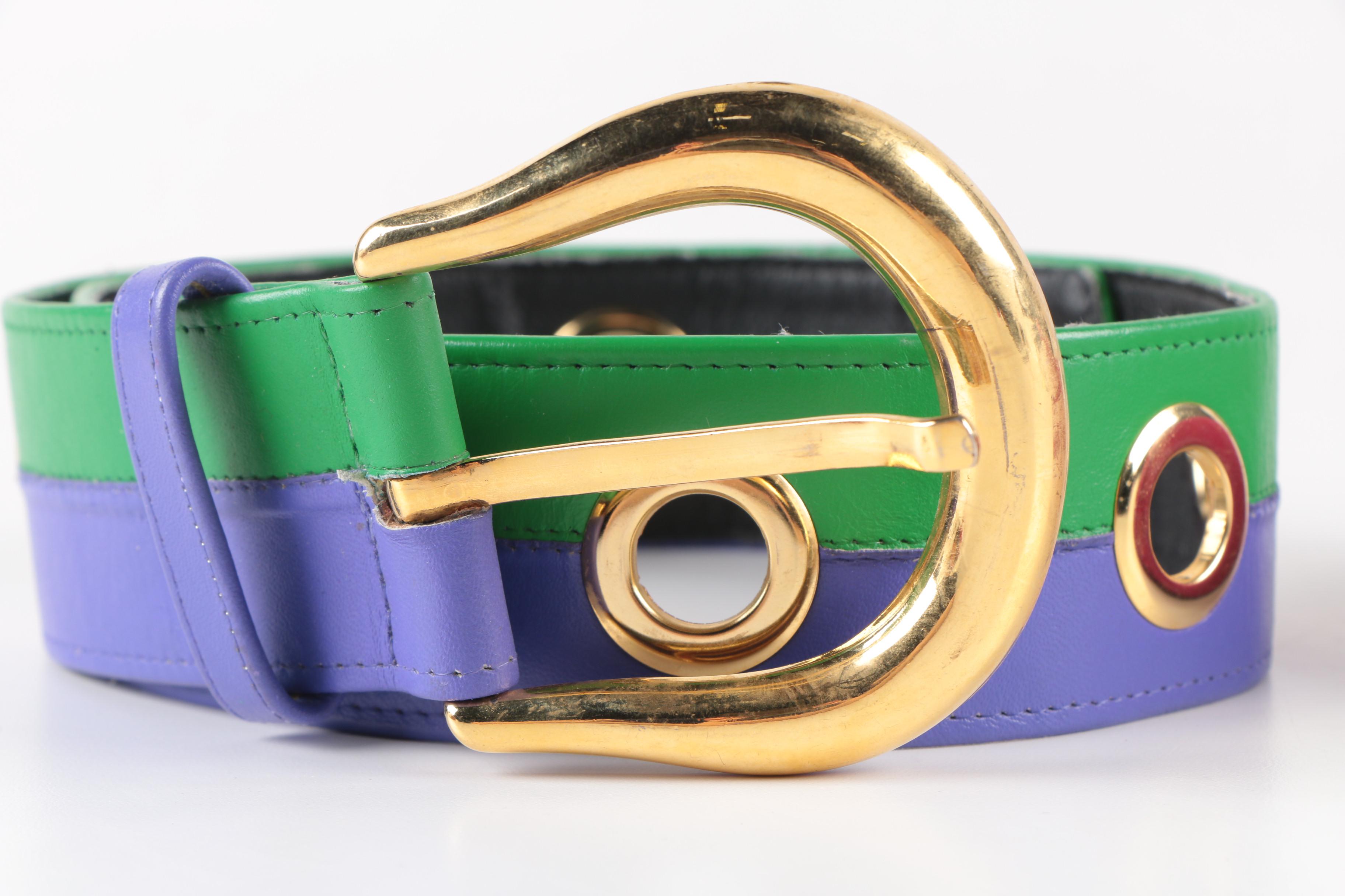 Leather Belts including Polo by Ralph Lauren, Carlisle and Ghurka