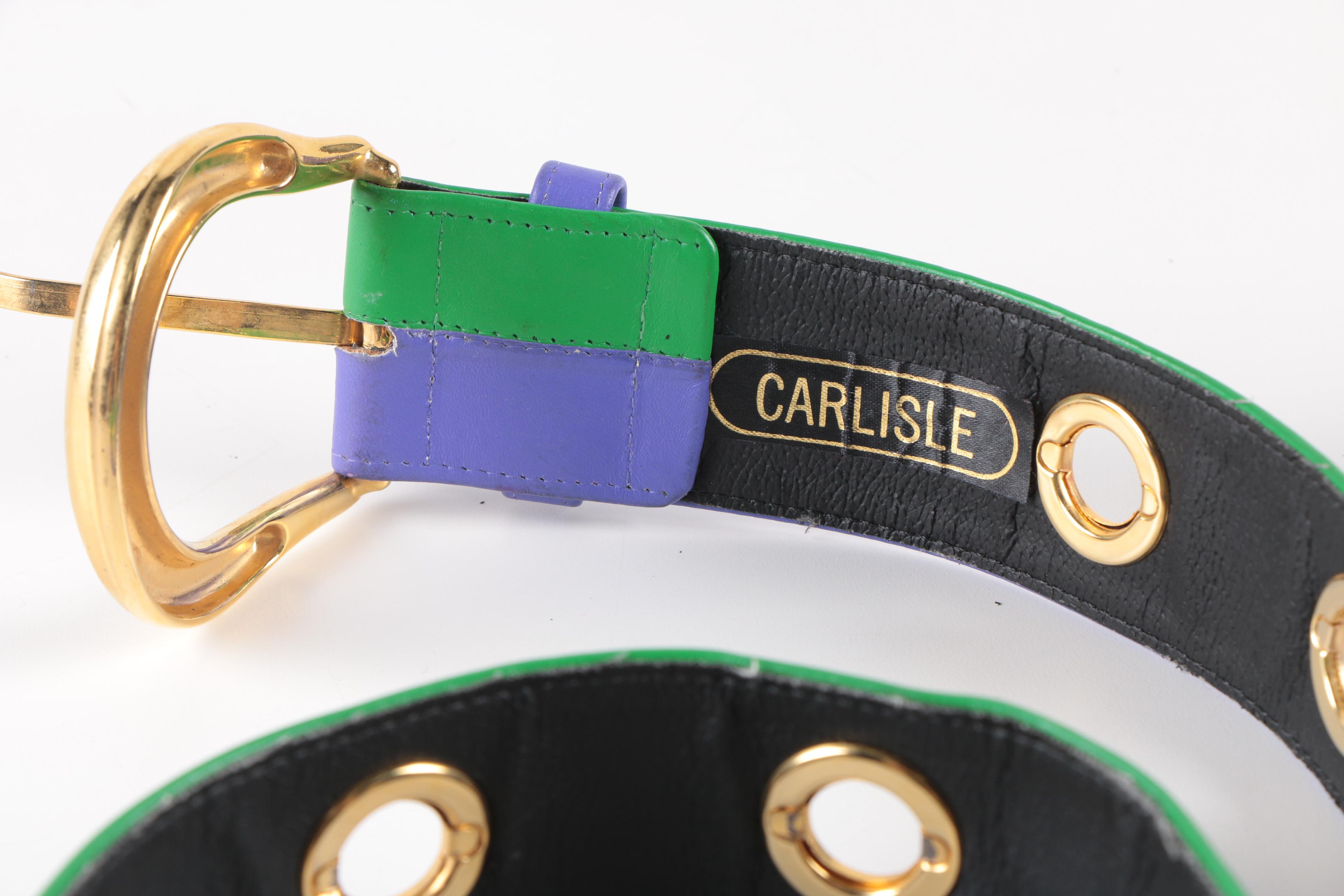 Leather Belts including Polo by Ralph Lauren, Carlisle and Ghurka