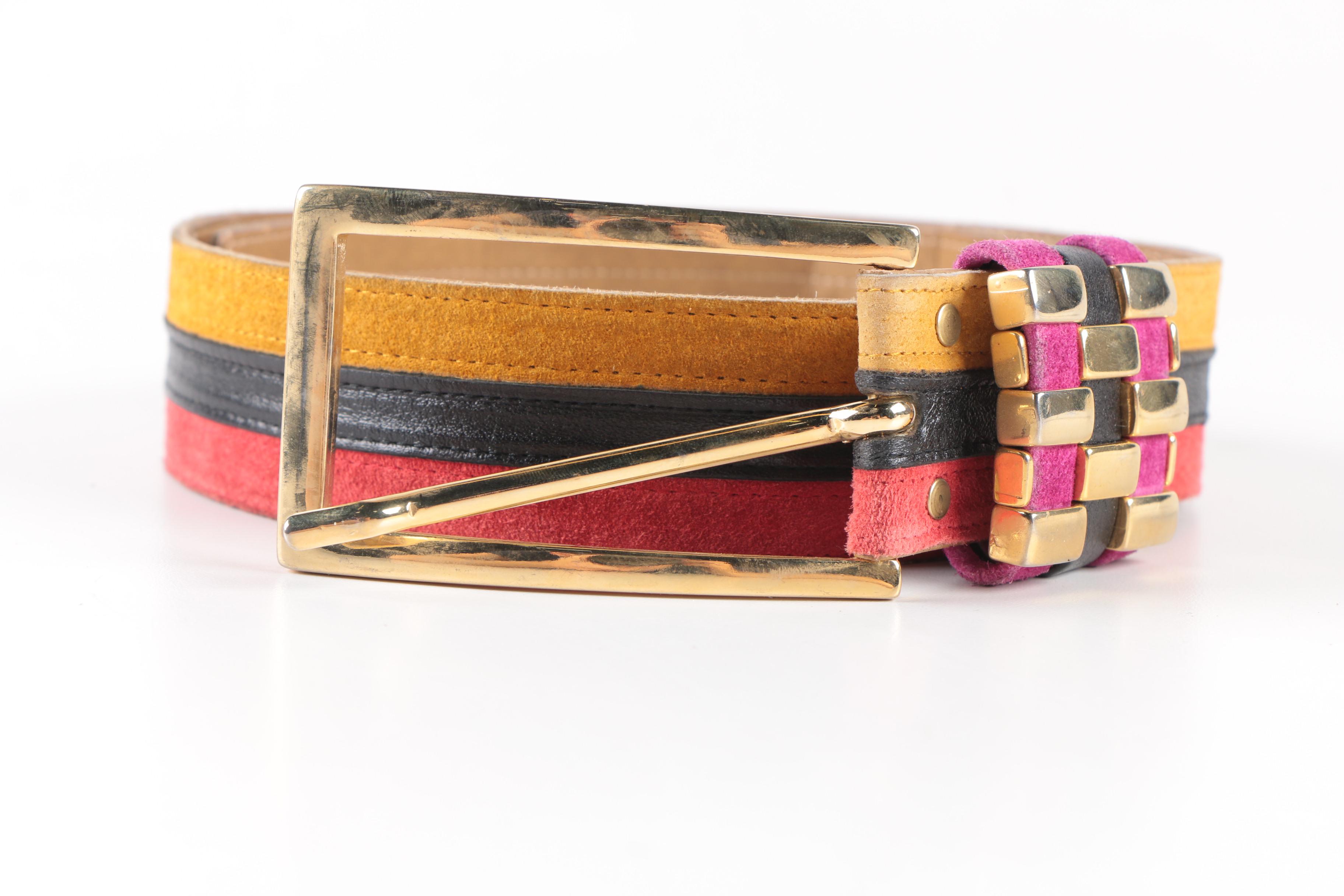 Leather Belts including Polo by Ralph Lauren, Carlisle and Ghurka