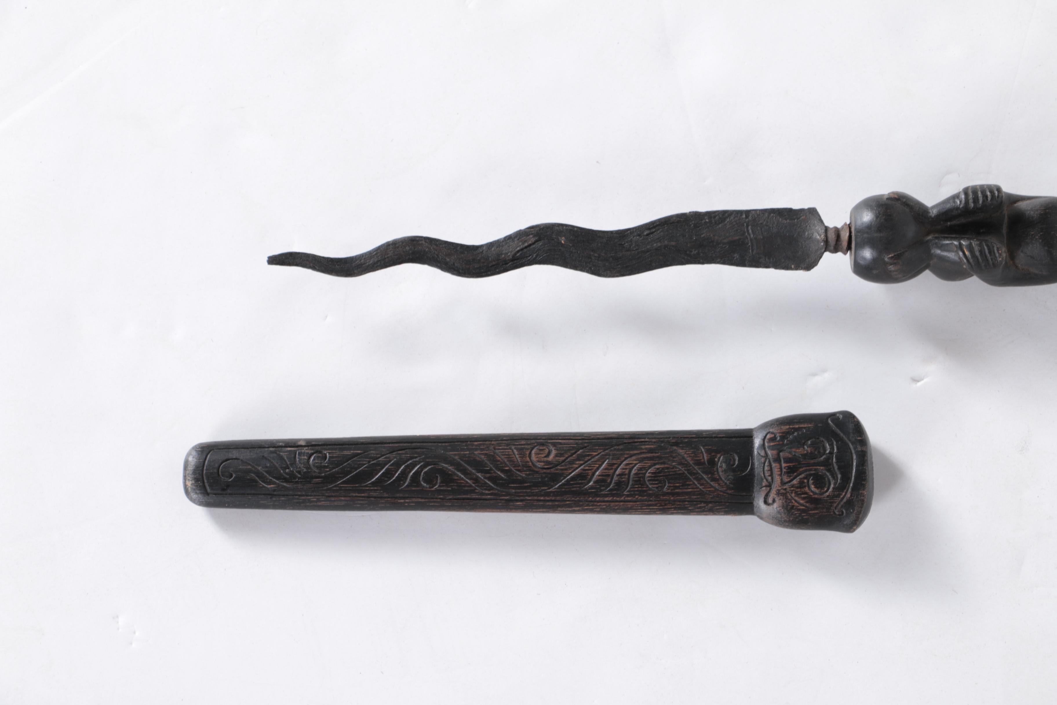 South Pacific Ceremonial Dance Spear