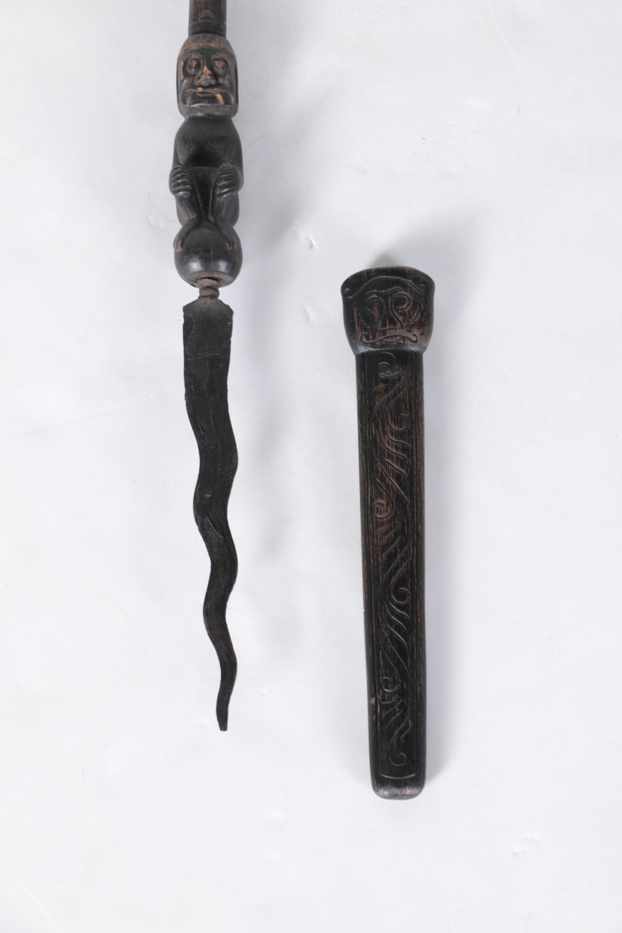 South Pacific Ceremonial Dance Spear