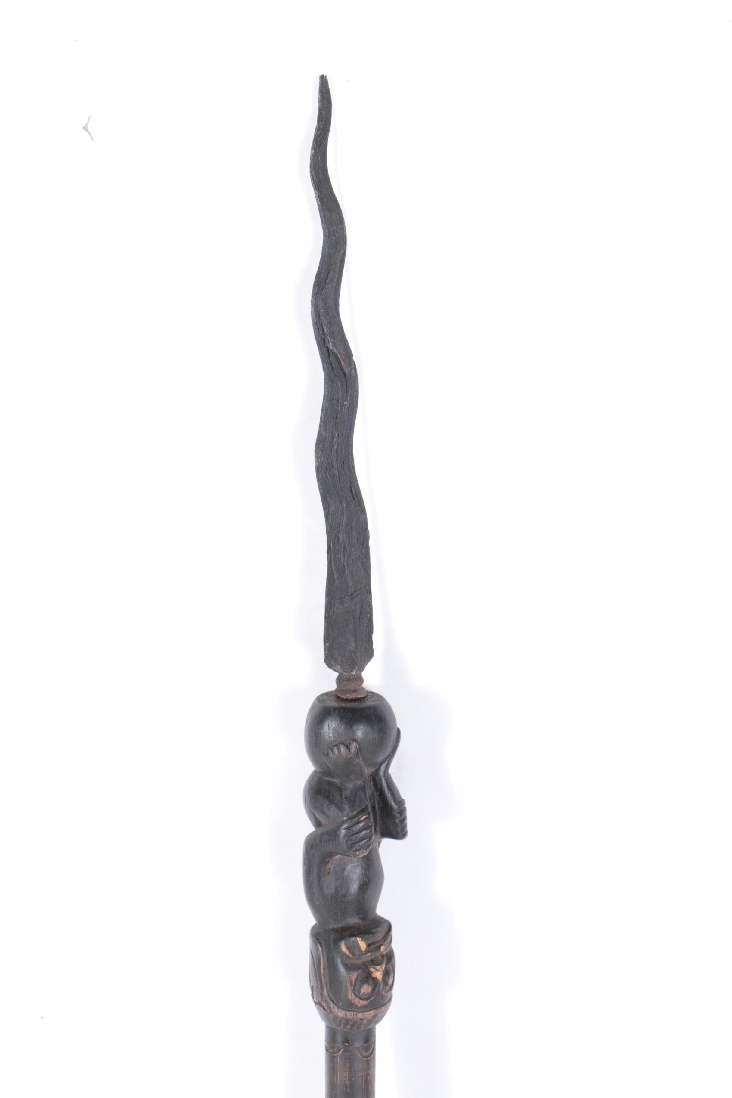 South Pacific Ceremonial Dance Spear