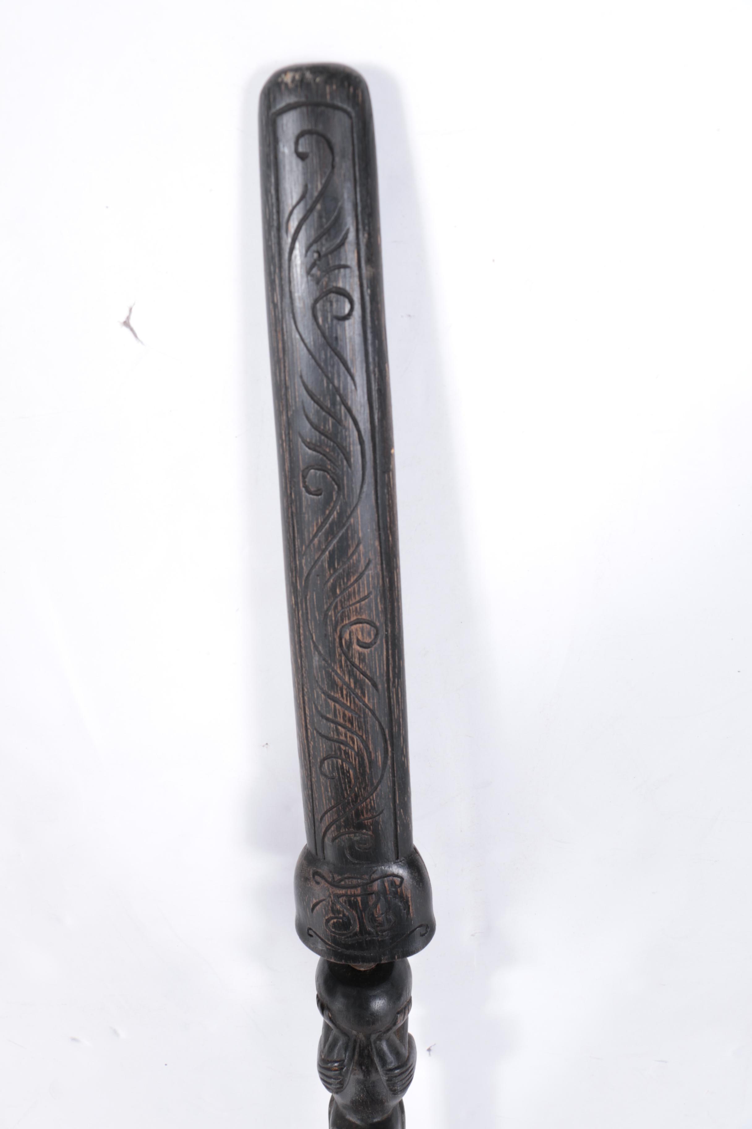 South Pacific Ceremonial Dance Spear