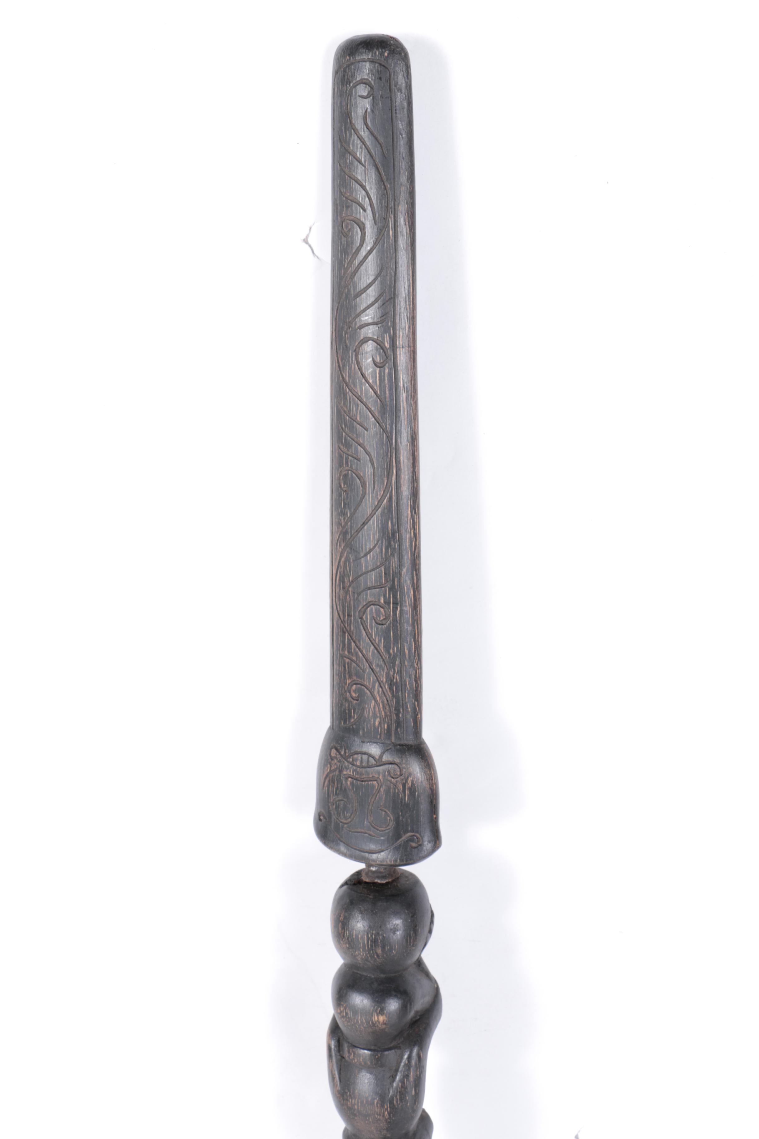 South Pacific Ceremonial Dance Spear