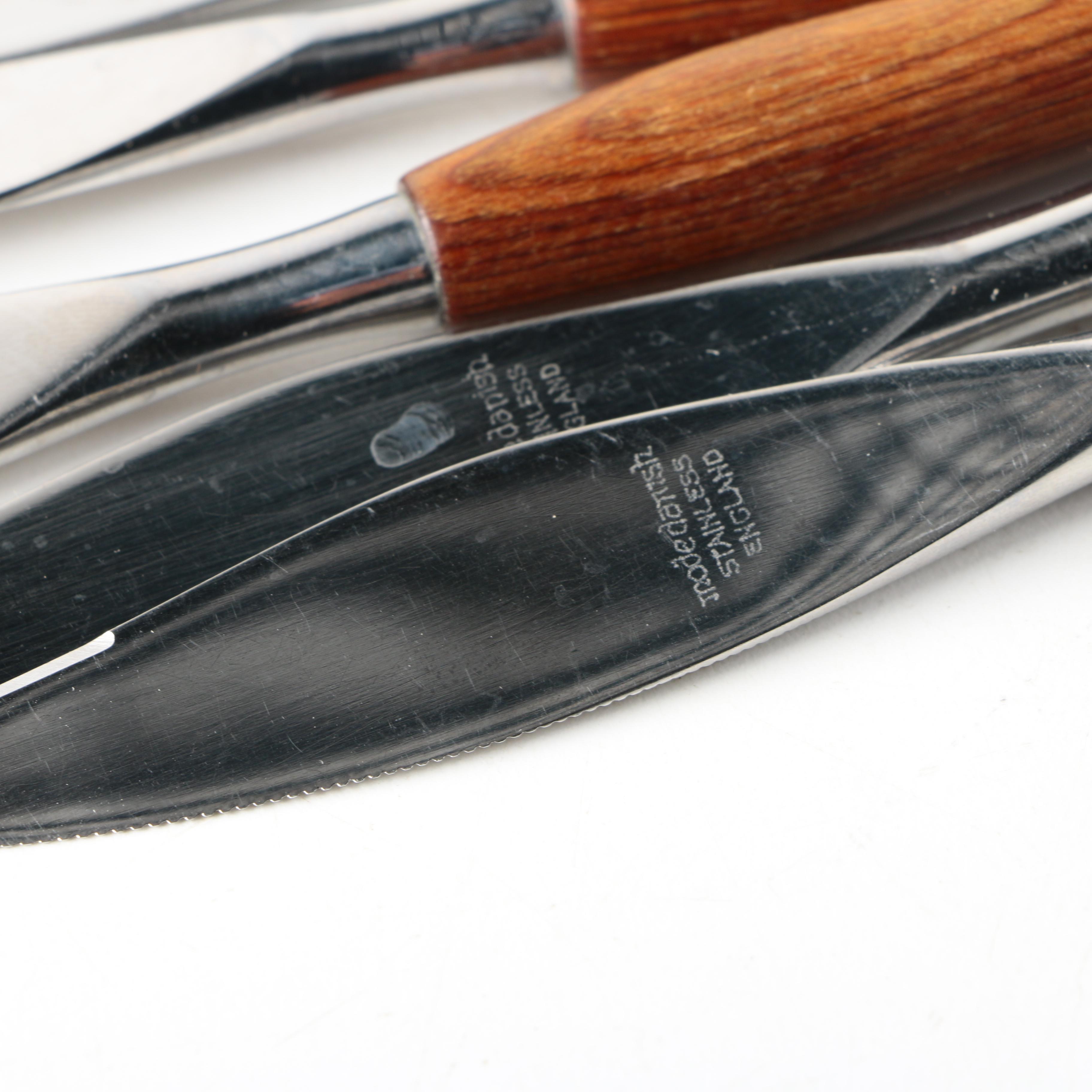 Vintage Set of Mode Danish Steak Knives