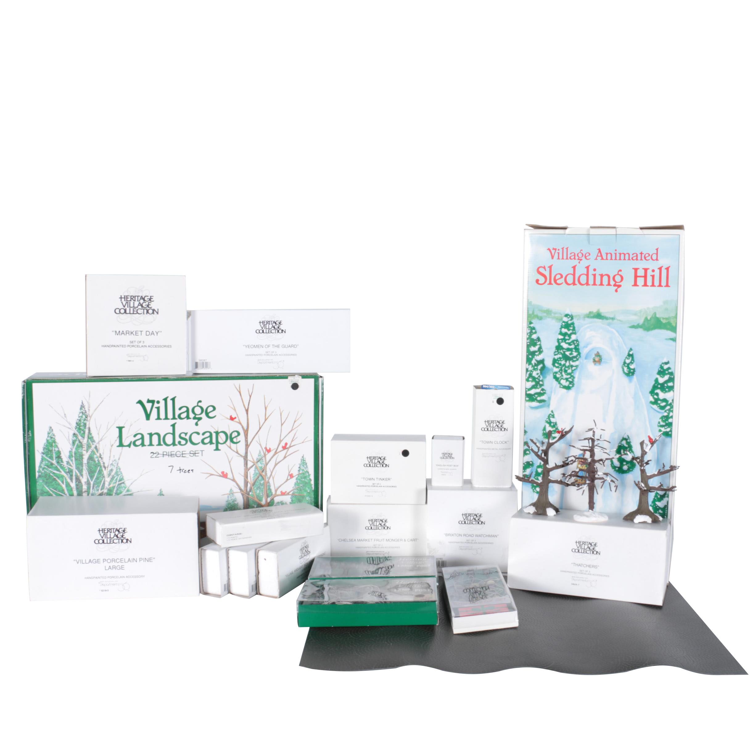 Department 56 Christmas Houses Including "Browning Cottage"