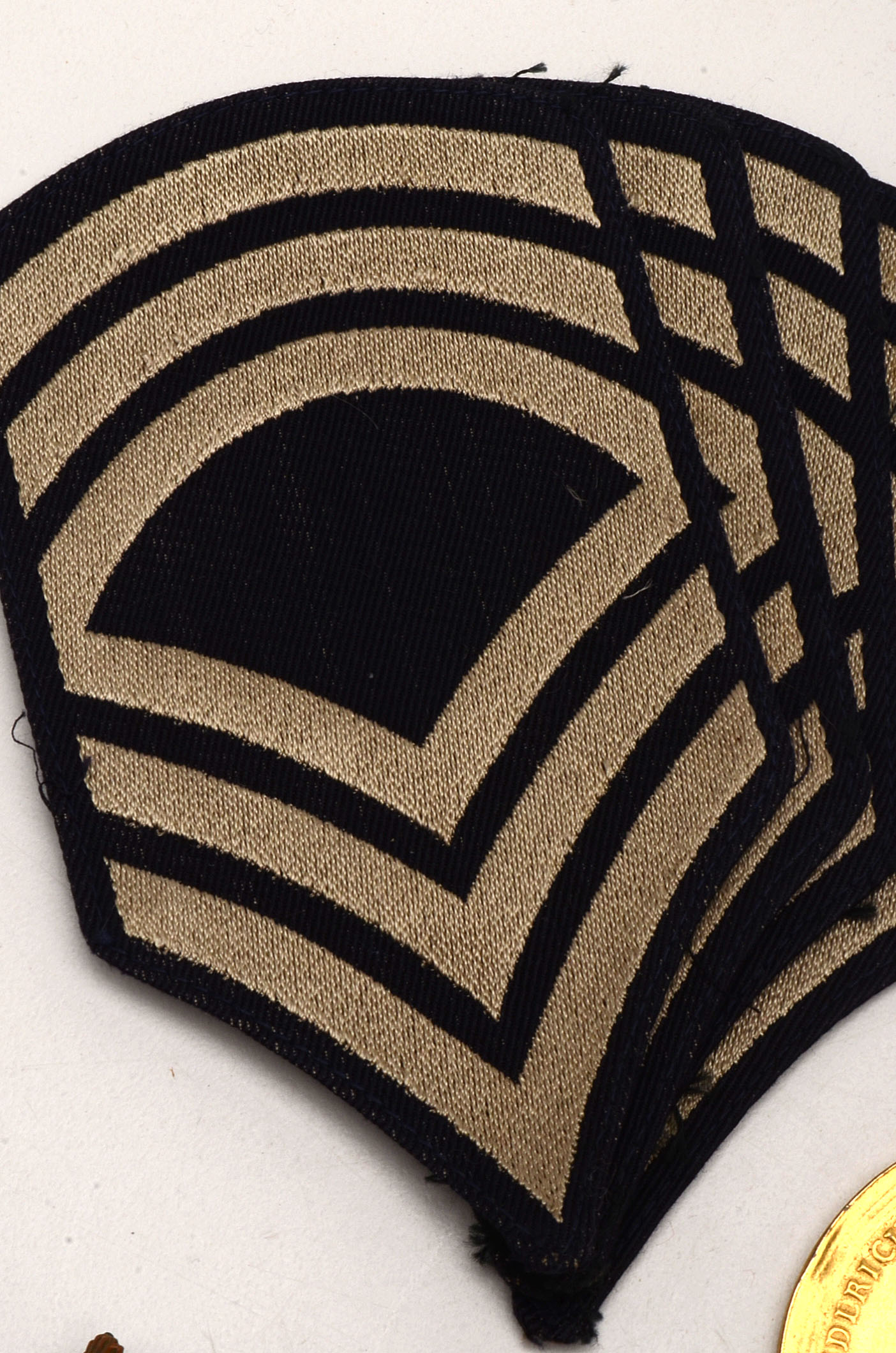 Military, Masonic, Metals and Cloth Patches Group