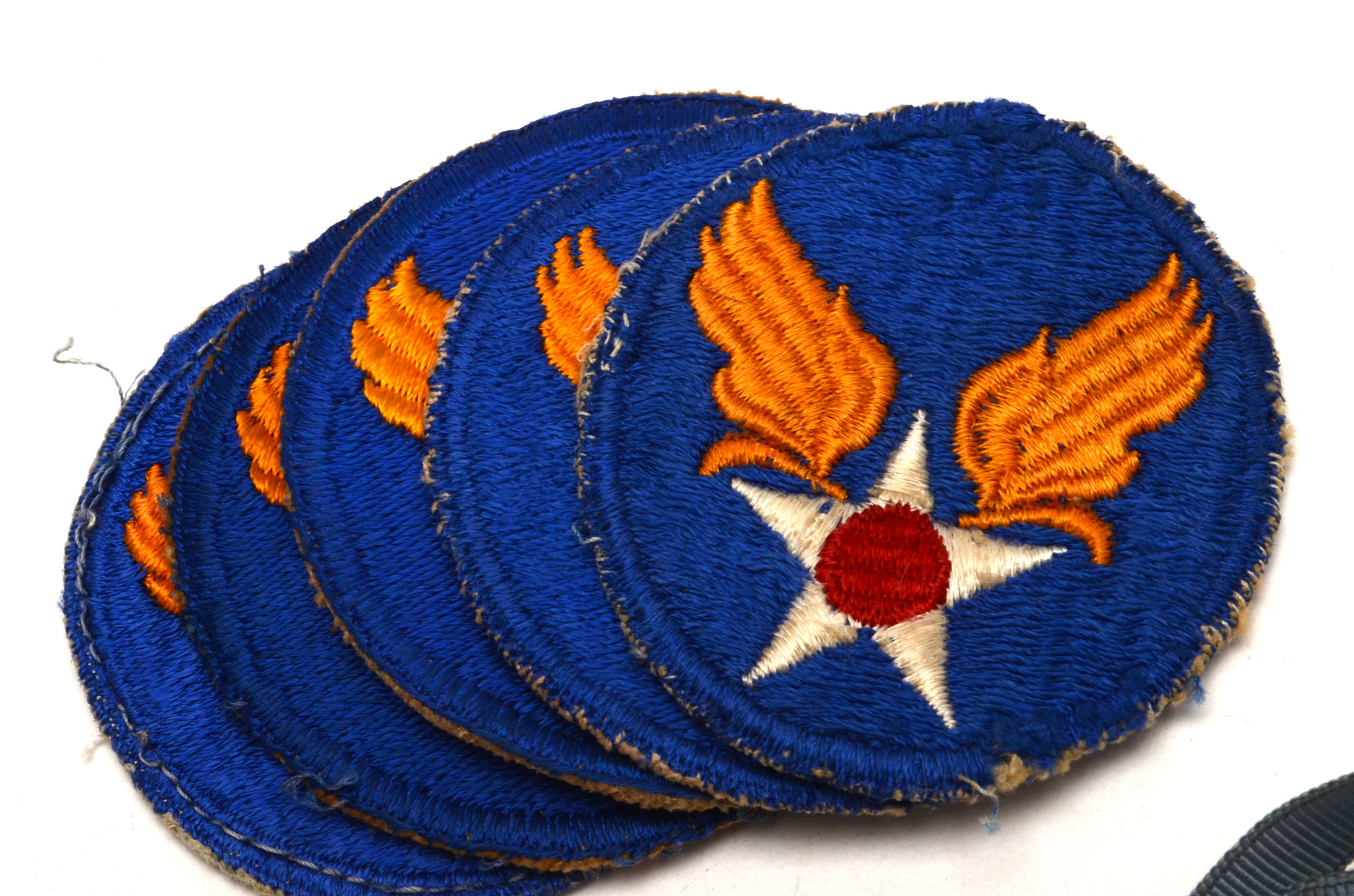 Military, Masonic, Metals and Cloth Patches Group