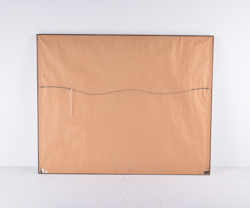 Framed Richard Stong Reeves Horse Offset Lithograph