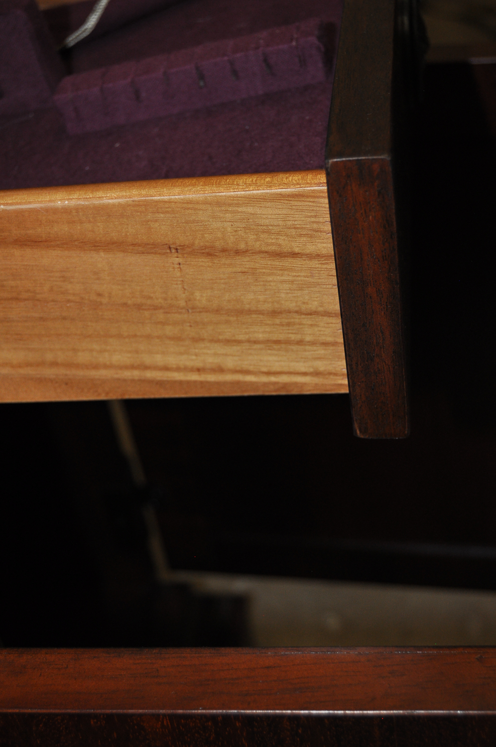 Havertys Collections Mahogany Breakfront China Cabinet