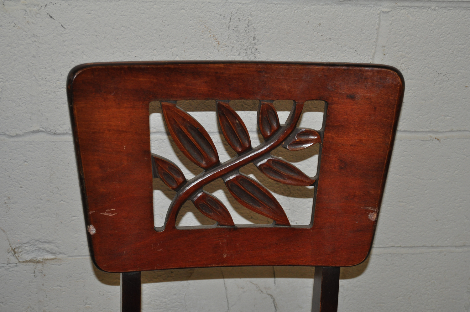 Pair Stakmore Vintage Wooden Folding Chairs