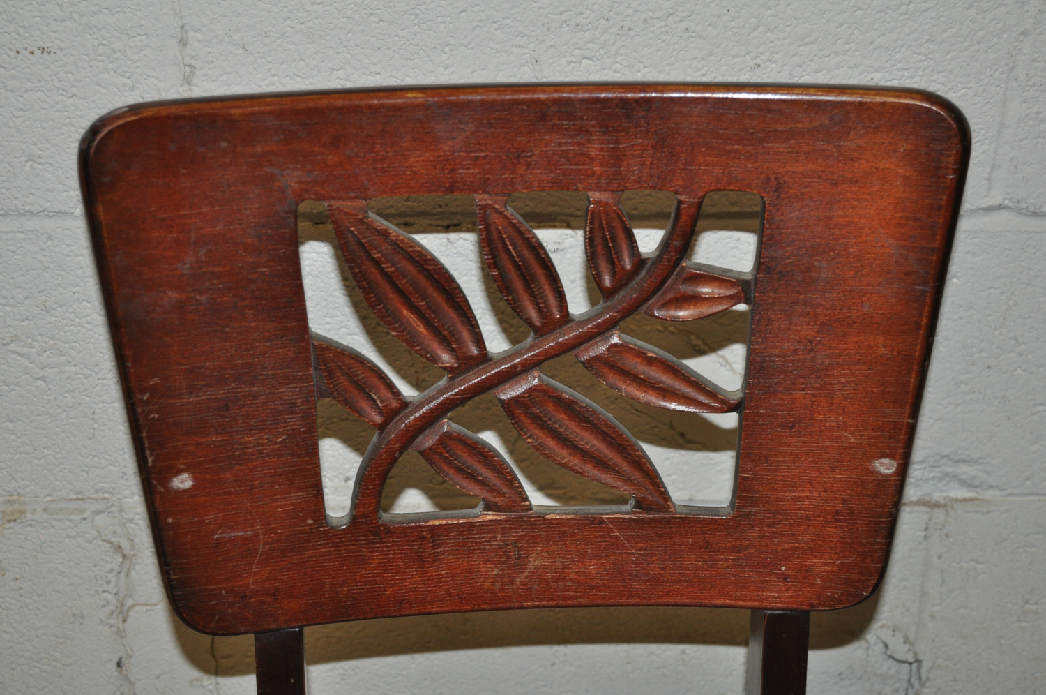 Pair Stakmore Vintage Wooden Folding Chairs