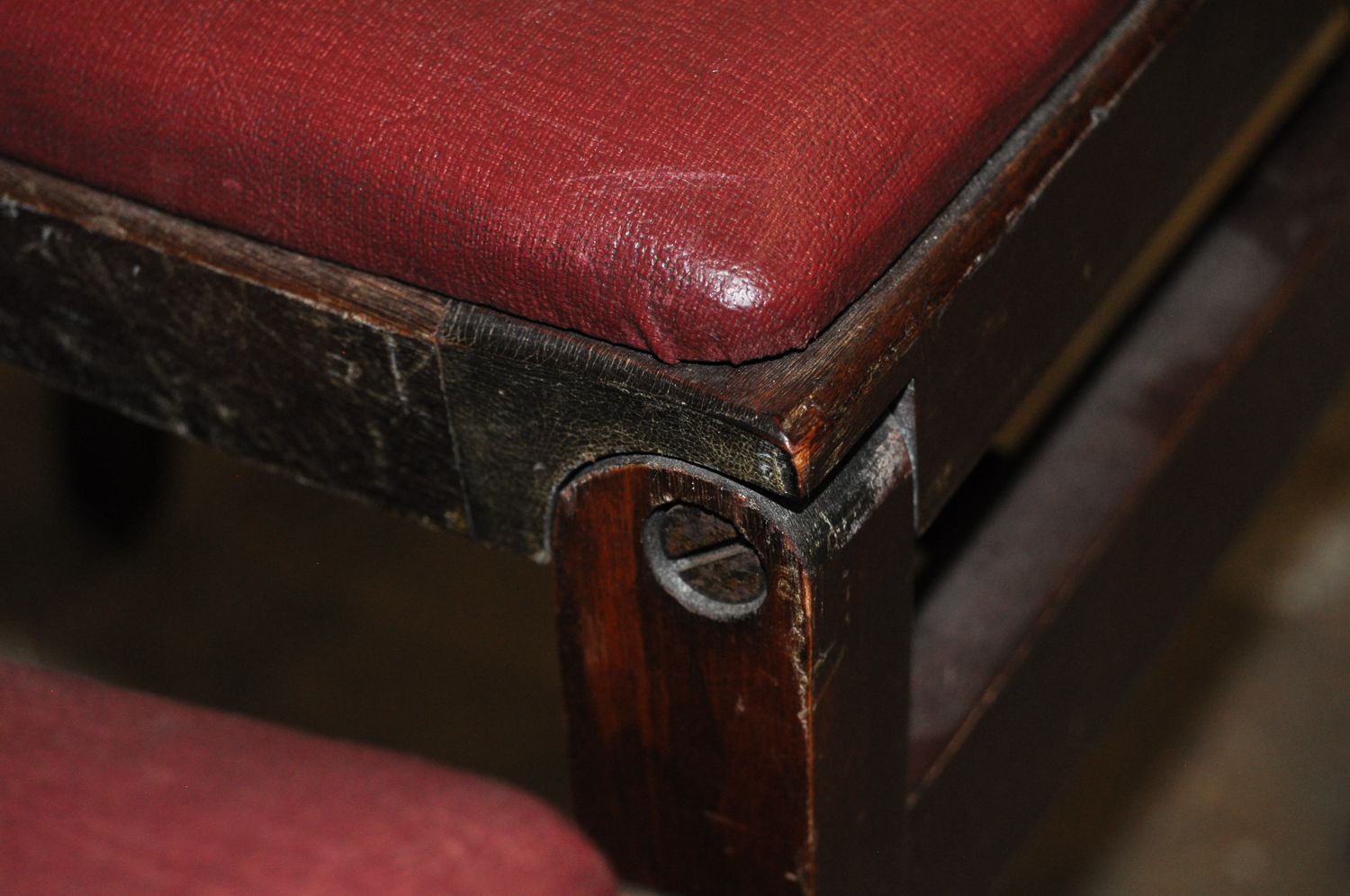 Pair Stakmore Vintage Wooden Folding Chairs