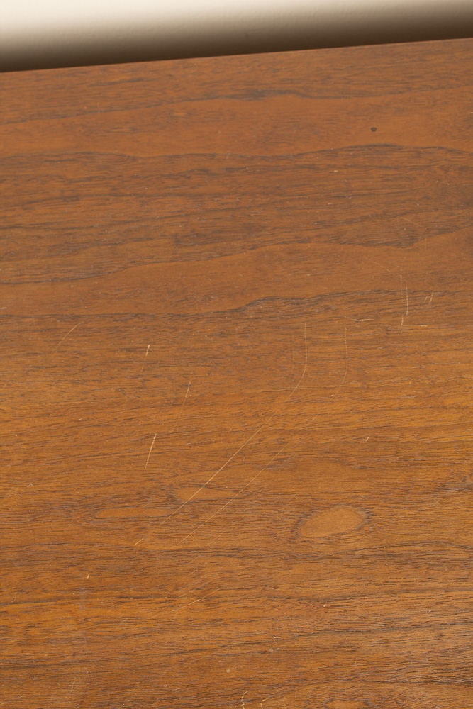 Campaign Style Cabinet with Flame Mahogany Veneer