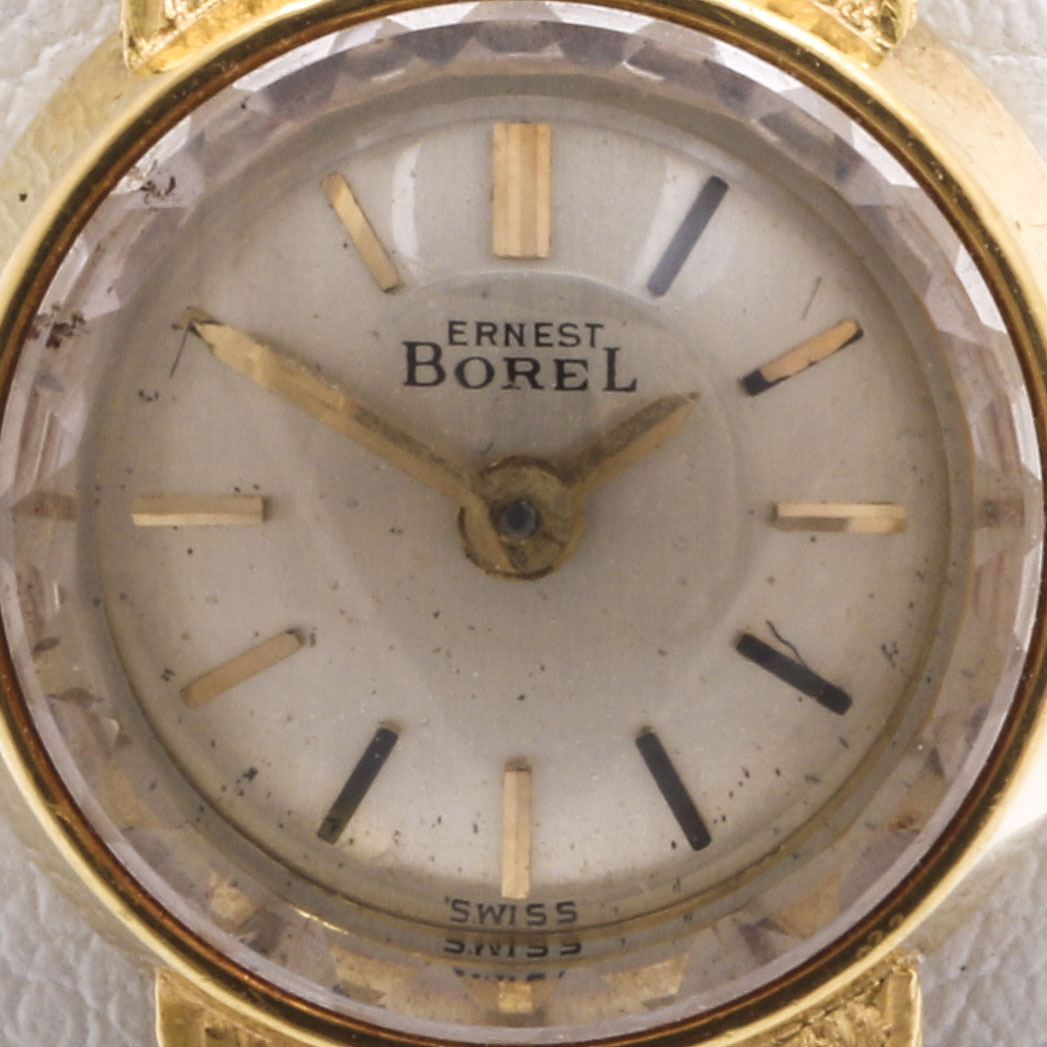 Ernest Borel 18K Yellow Gold Dress Watch