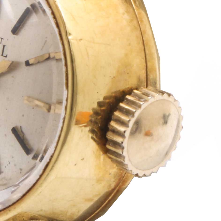 Ernest Borel 18K Yellow Gold Dress Watch