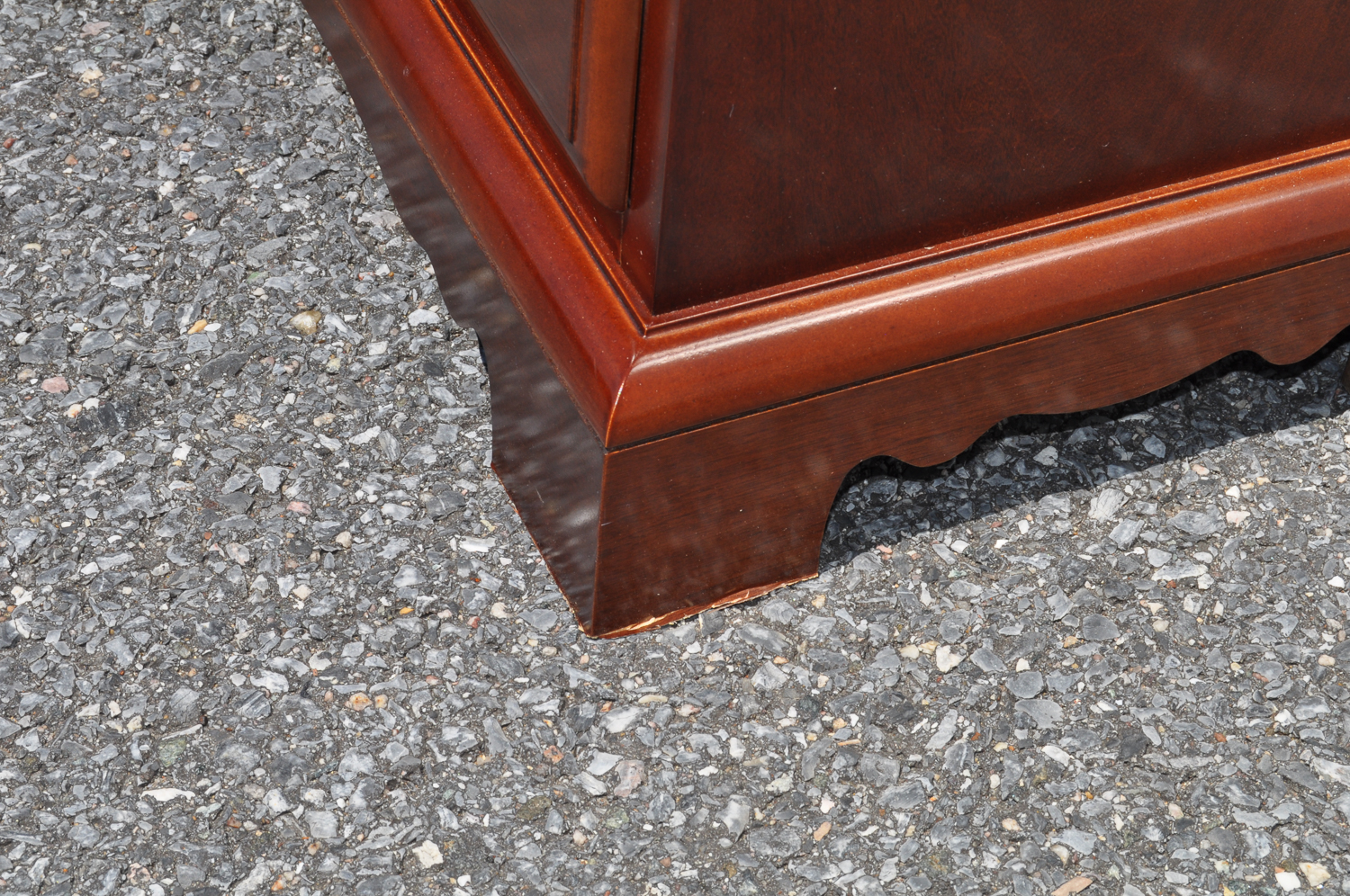 Child Size Cherry Wood Vertical Chest of Drawers