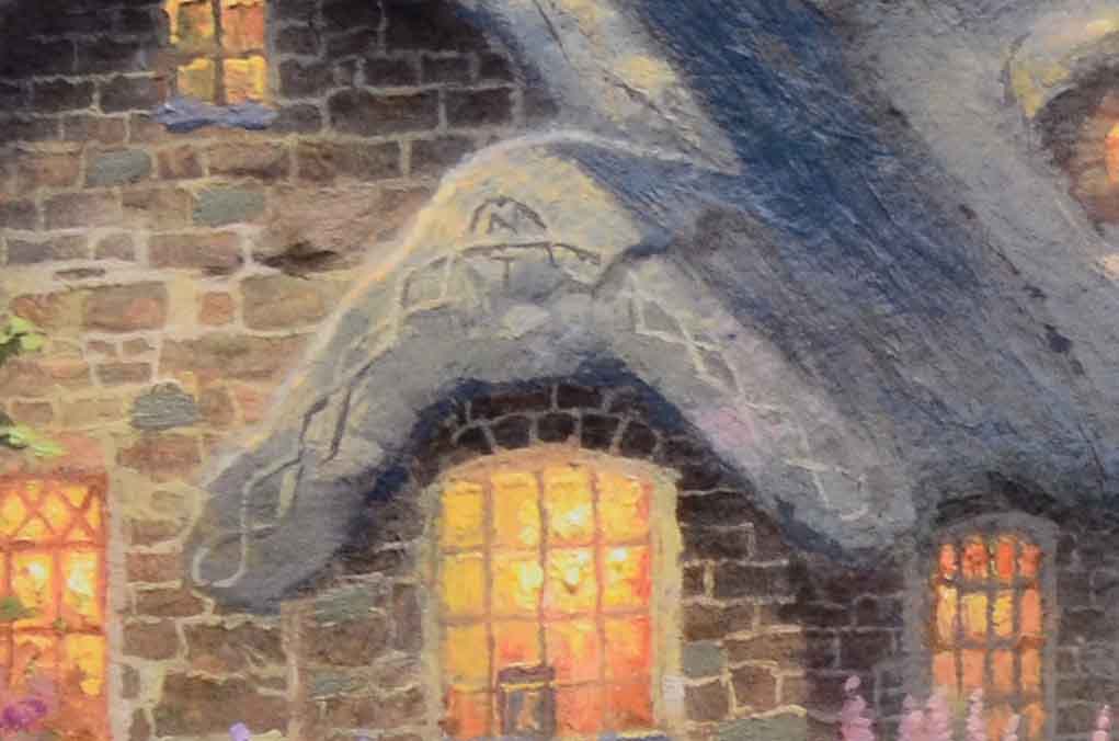 Thomas Kinkade Signed Limited Edition Offset Lithograph "Everett's Cottage"