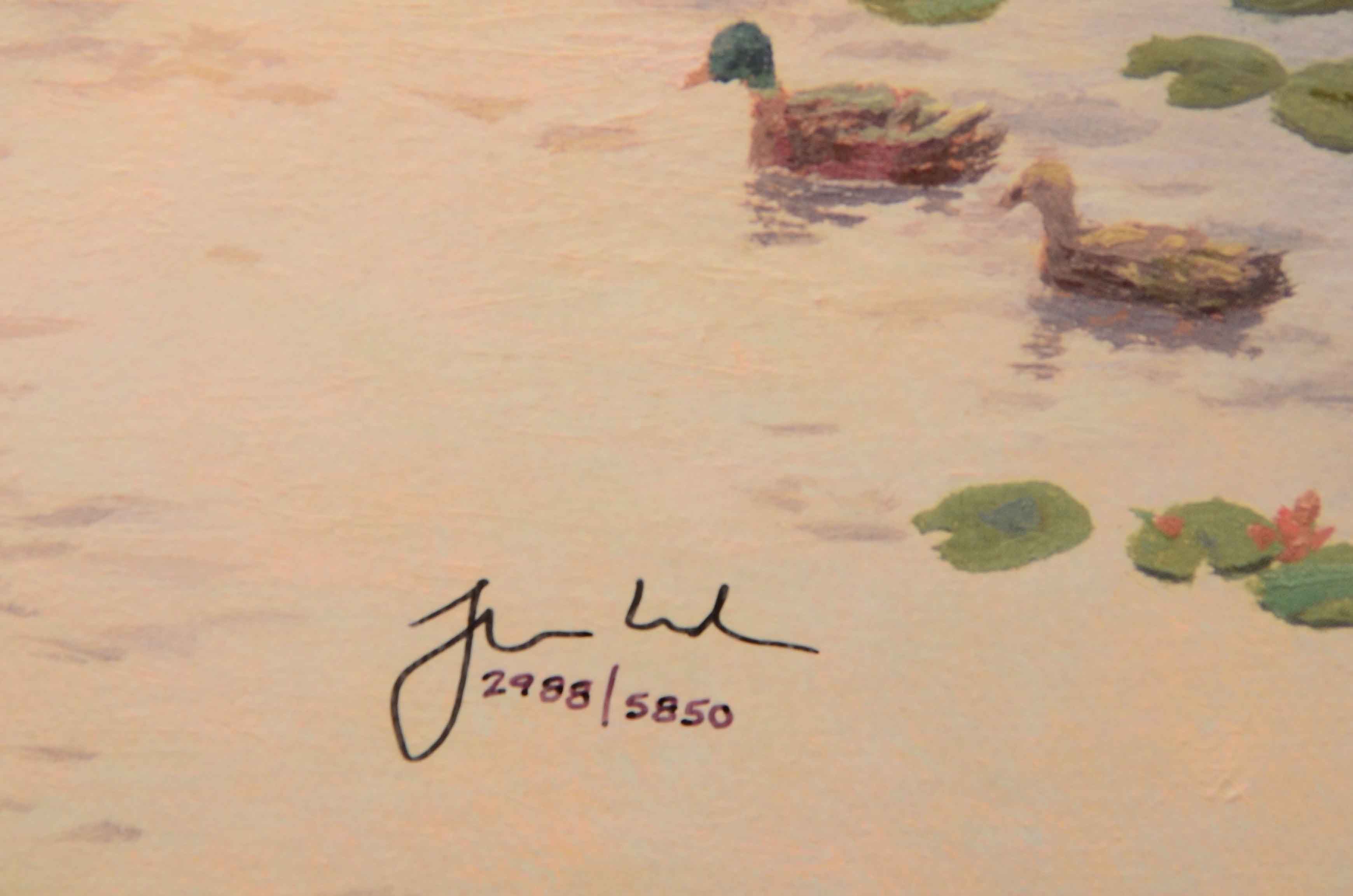 Thomas Kinkade Signed Limited Edition Offset Lithograph "Everett's Cottage"