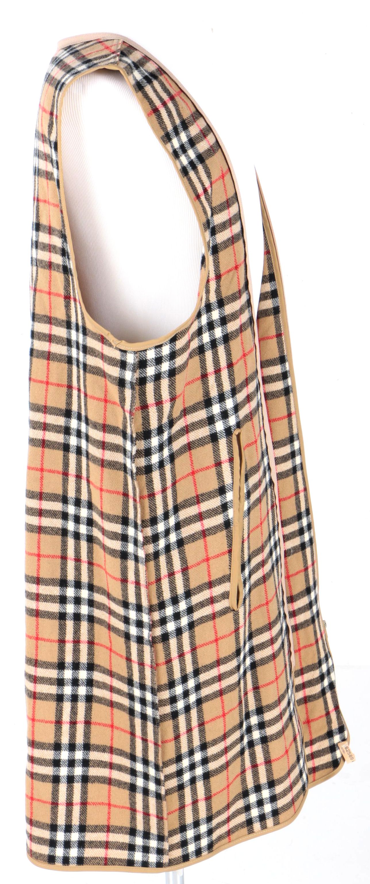 Burberry London Wool Trench Coat Liner