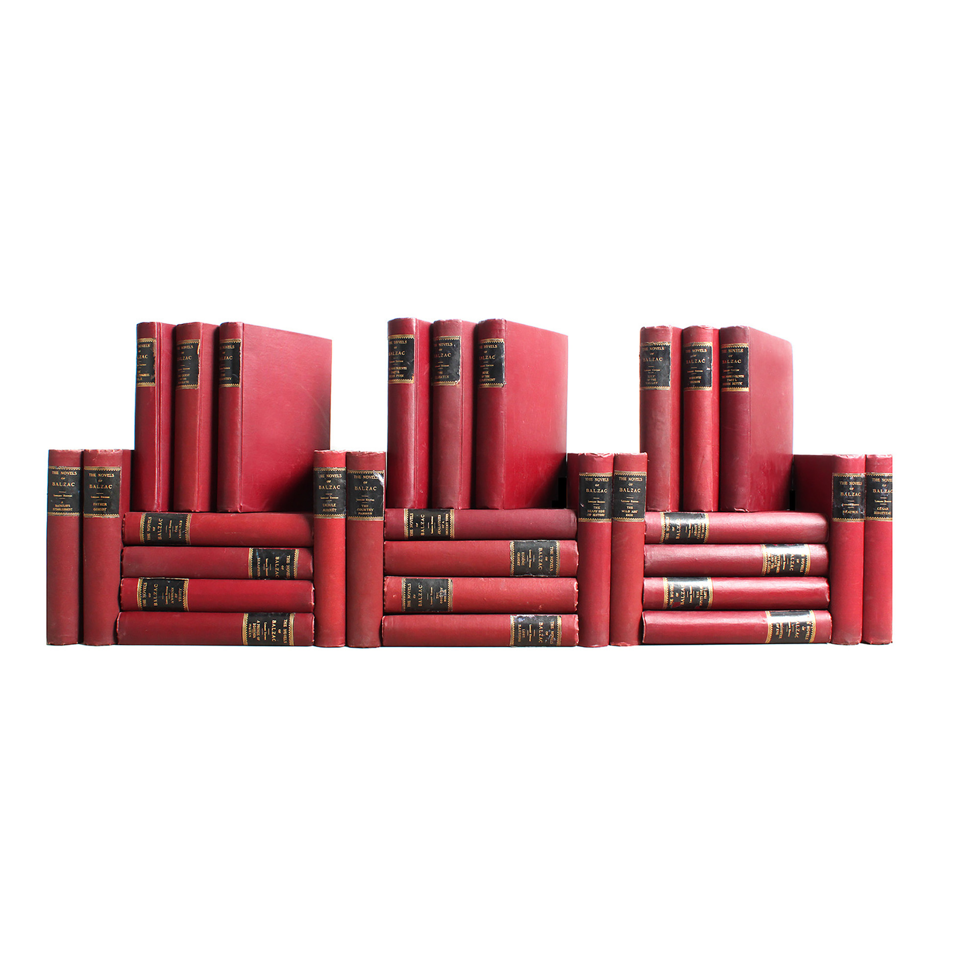 Late 19th Century Honoré de Balzac Novels