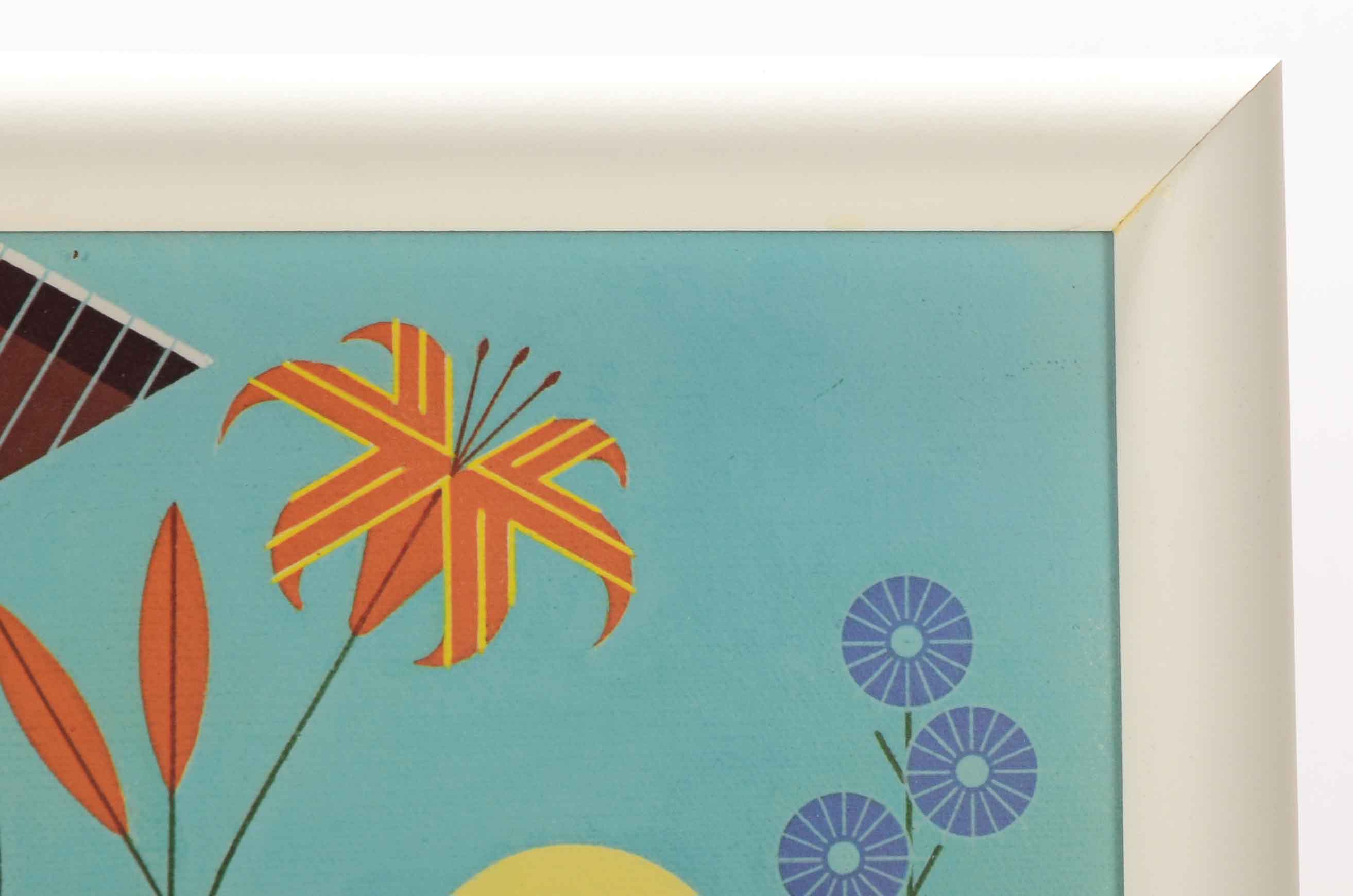 Charley Harper Cincinnati Nature Center Poster "Summer"