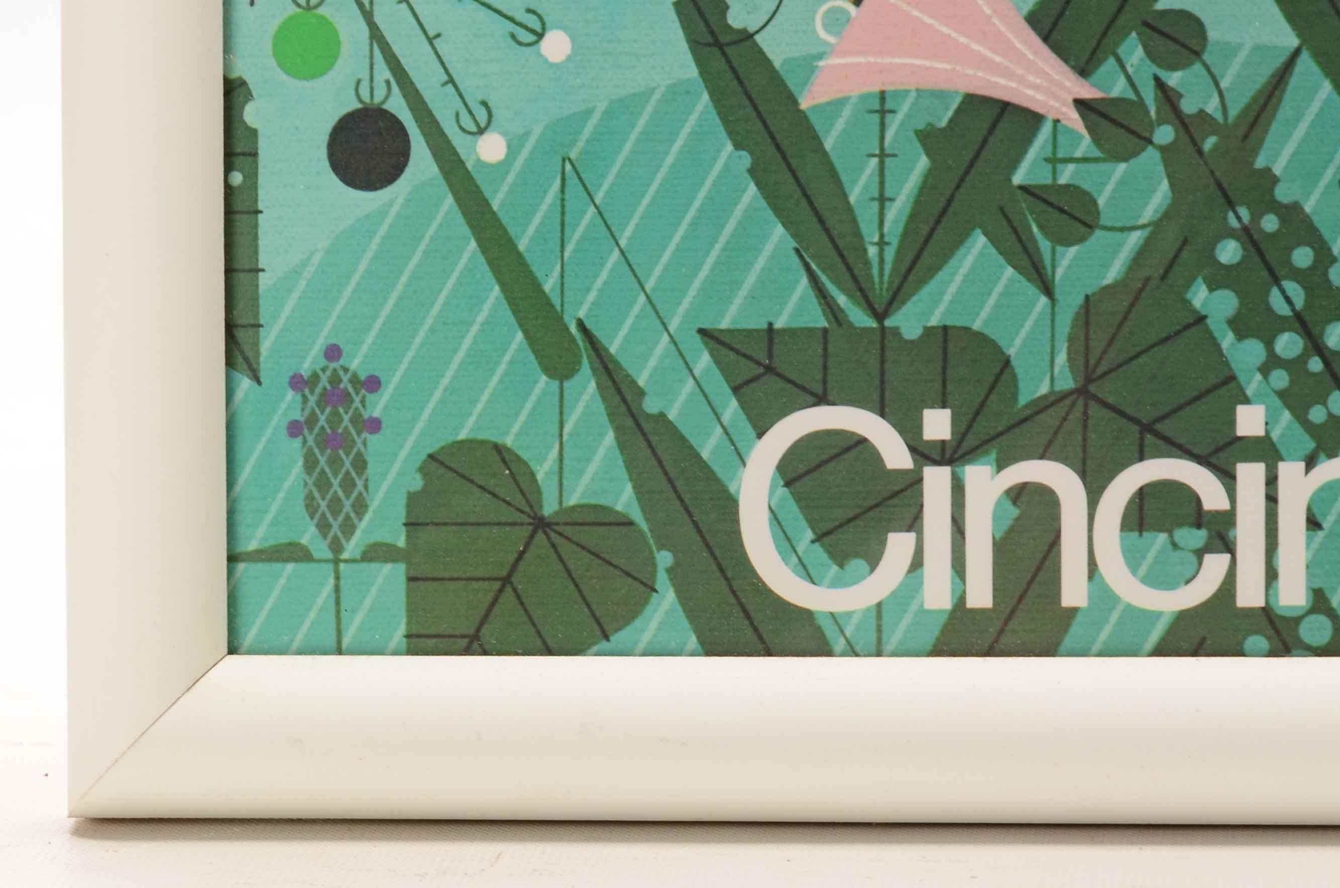 Charley Harper Cincinnati Nature Center Poster "Summer"