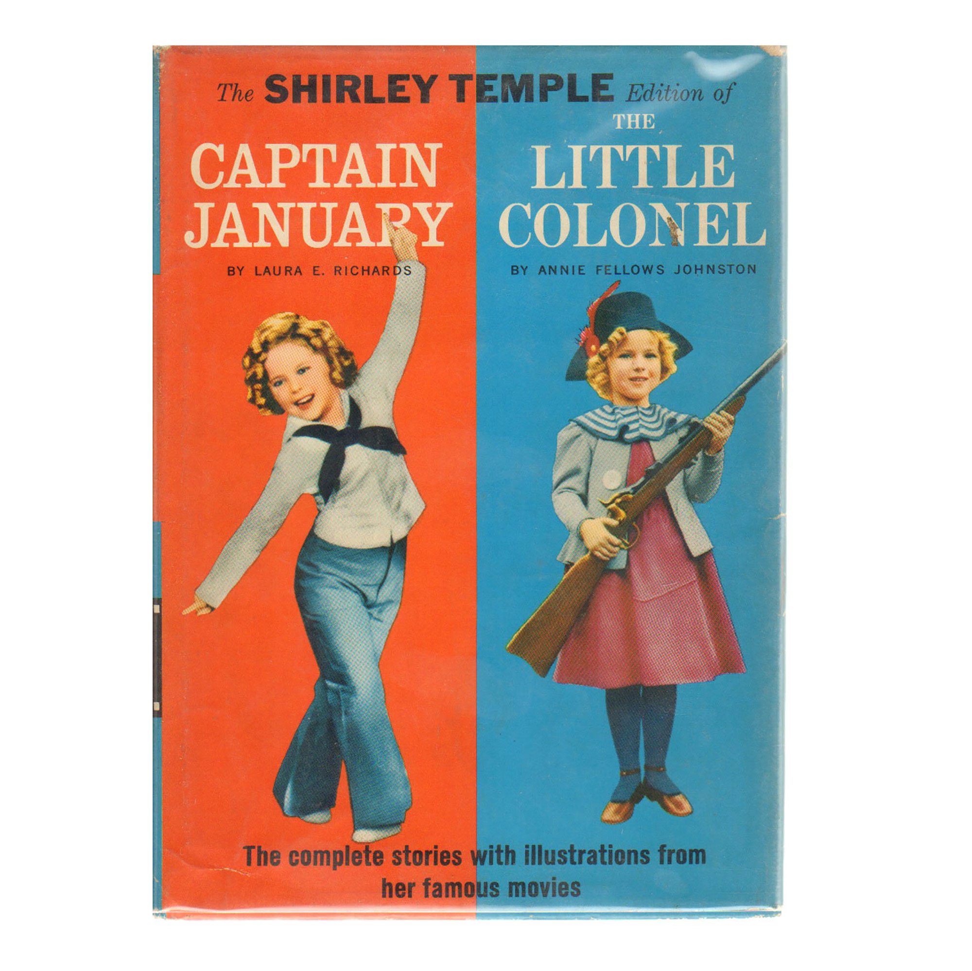 Circa 1930 Shirley Temple Edition of "Captain January and the Little Colonel" by Laura E. Richards