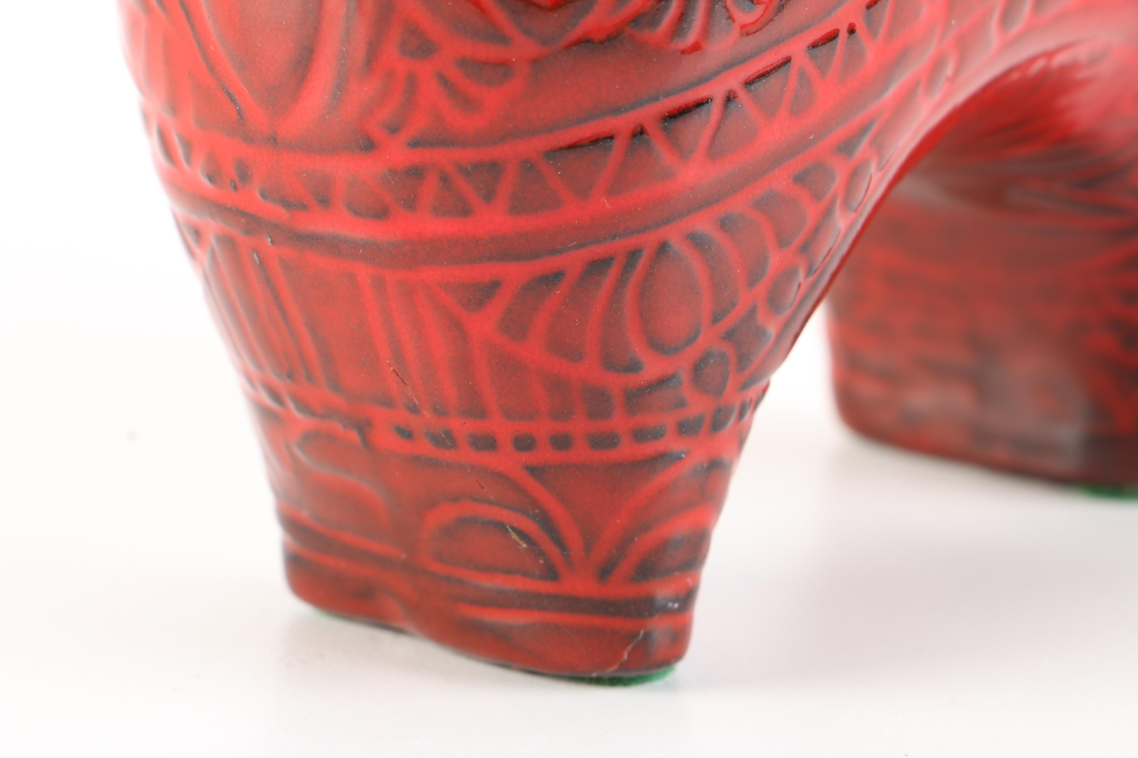 Vintage Mid Century Raymor Style Pottery Horse