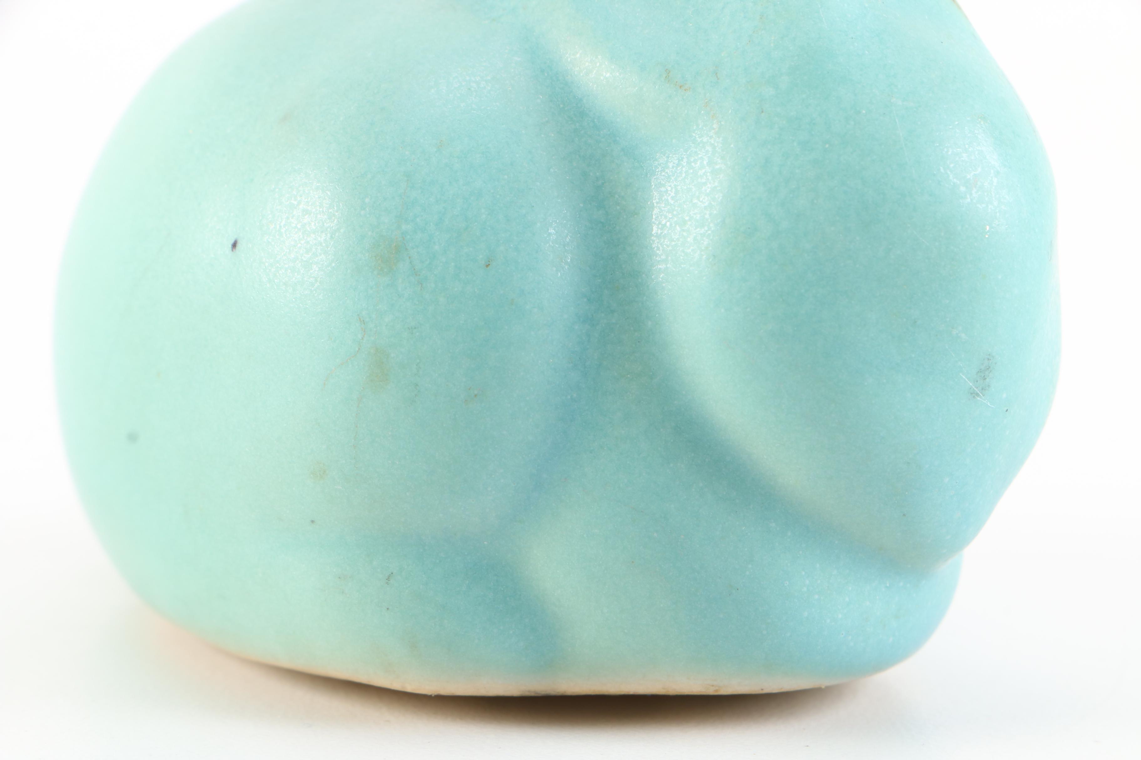 Van Briggle Pottery Rabbit Figurine