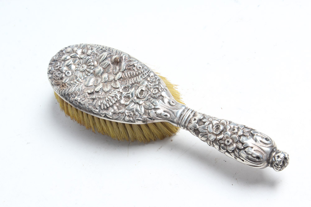 Sterling Silver Tiffany & Co. Brush and Glove Stretcher