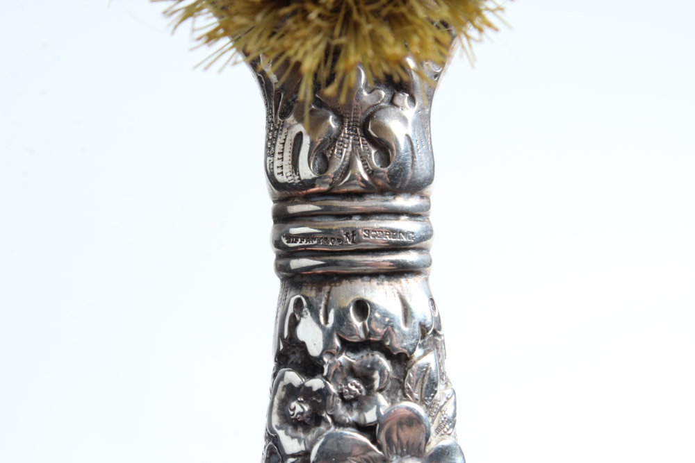 Sterling Silver Tiffany & Co. Brush and Glove Stretcher