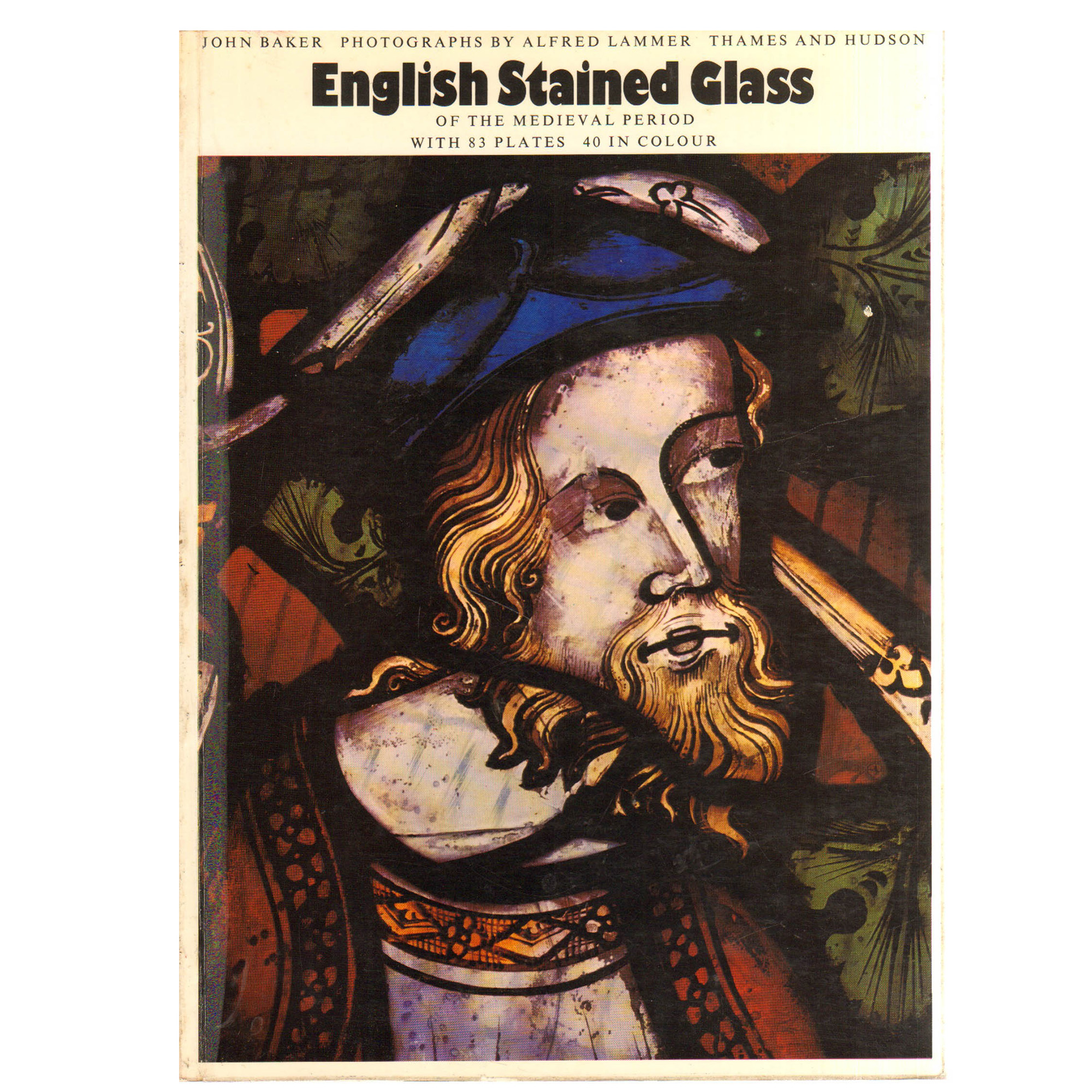 1978 First Trade Edition "English Stained Glass of the Medieval Period" by John Baker