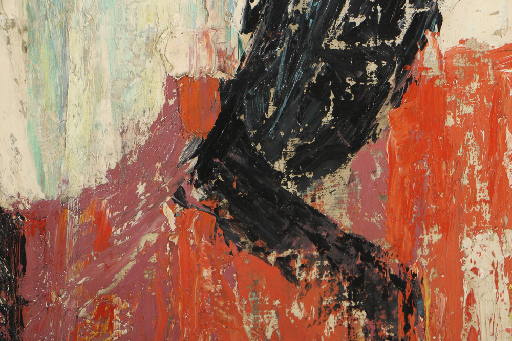 Arthur Helwig Oil Painting on Board Abstract Still Life