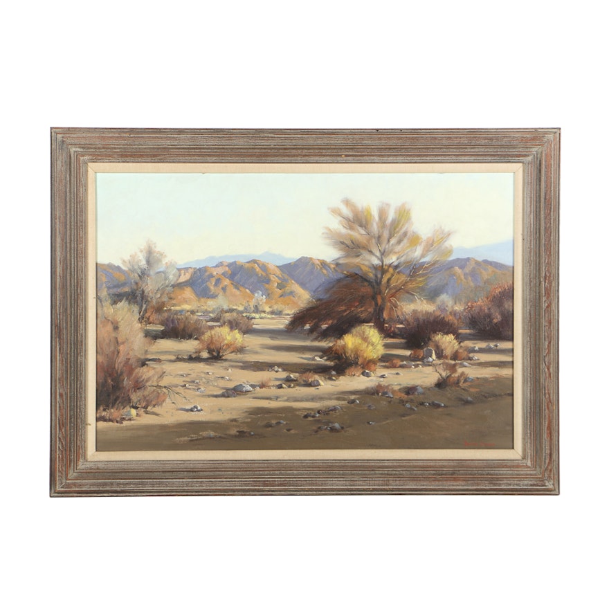 Darwin Duncan Oil Painting on Canvas Desert Landscape