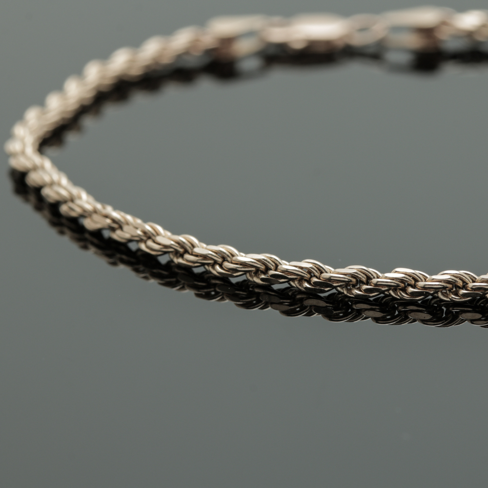 14K Yellow Gold Rope Bracelet