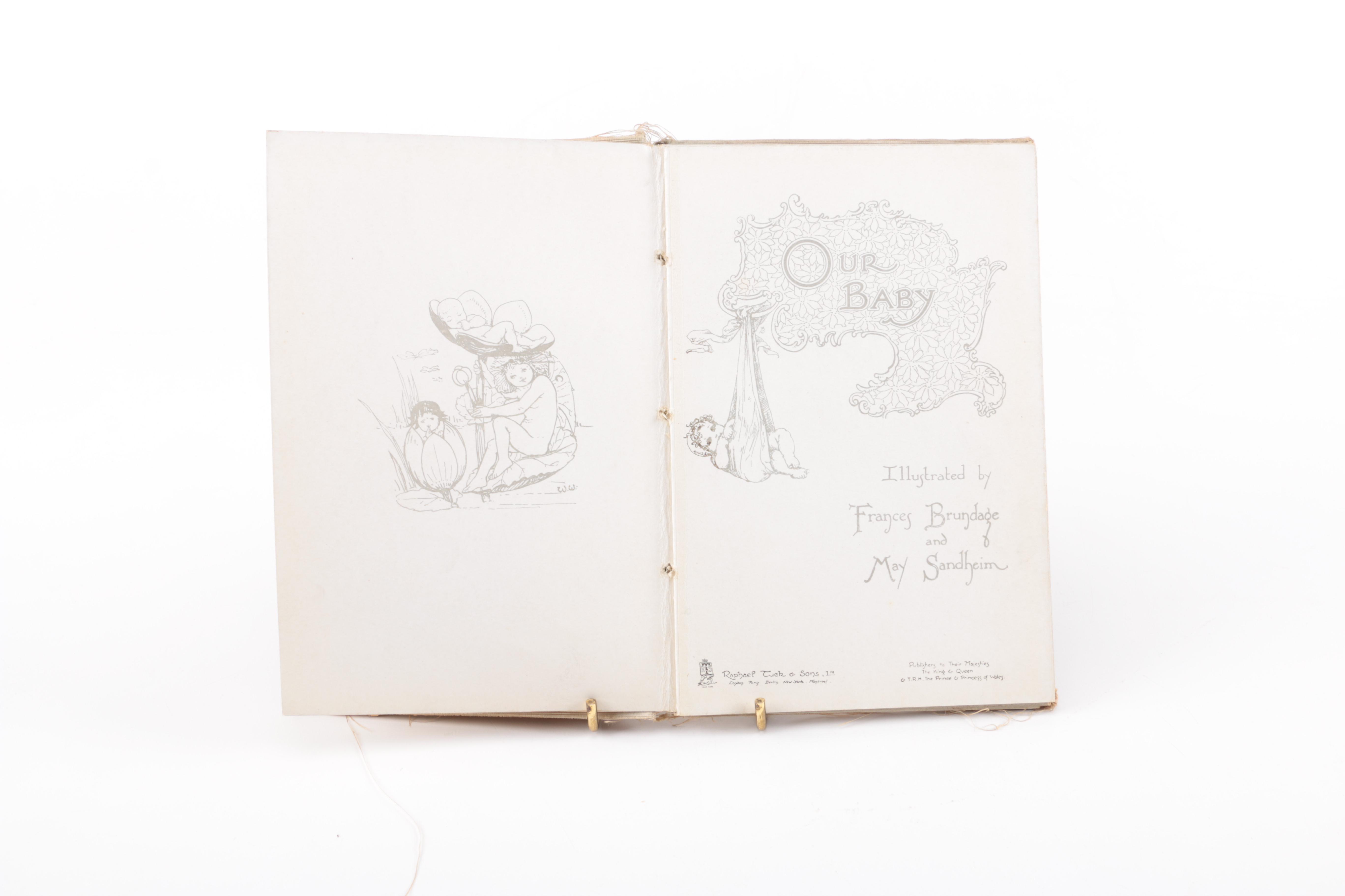 Circa 1910 "Our Baby" Illustrated by Frances Brundage and May Sandheim