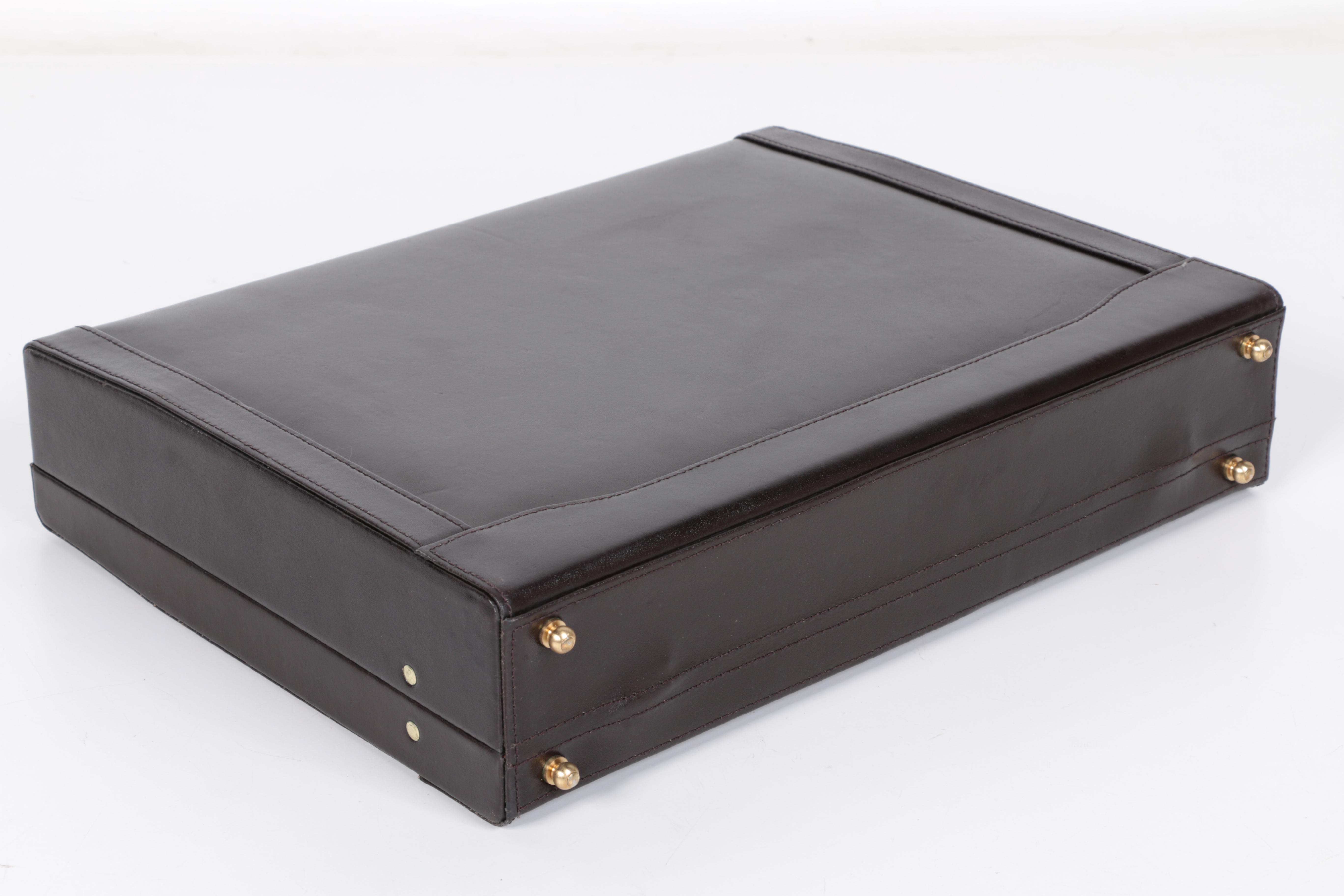 Set of Leather Briefcases