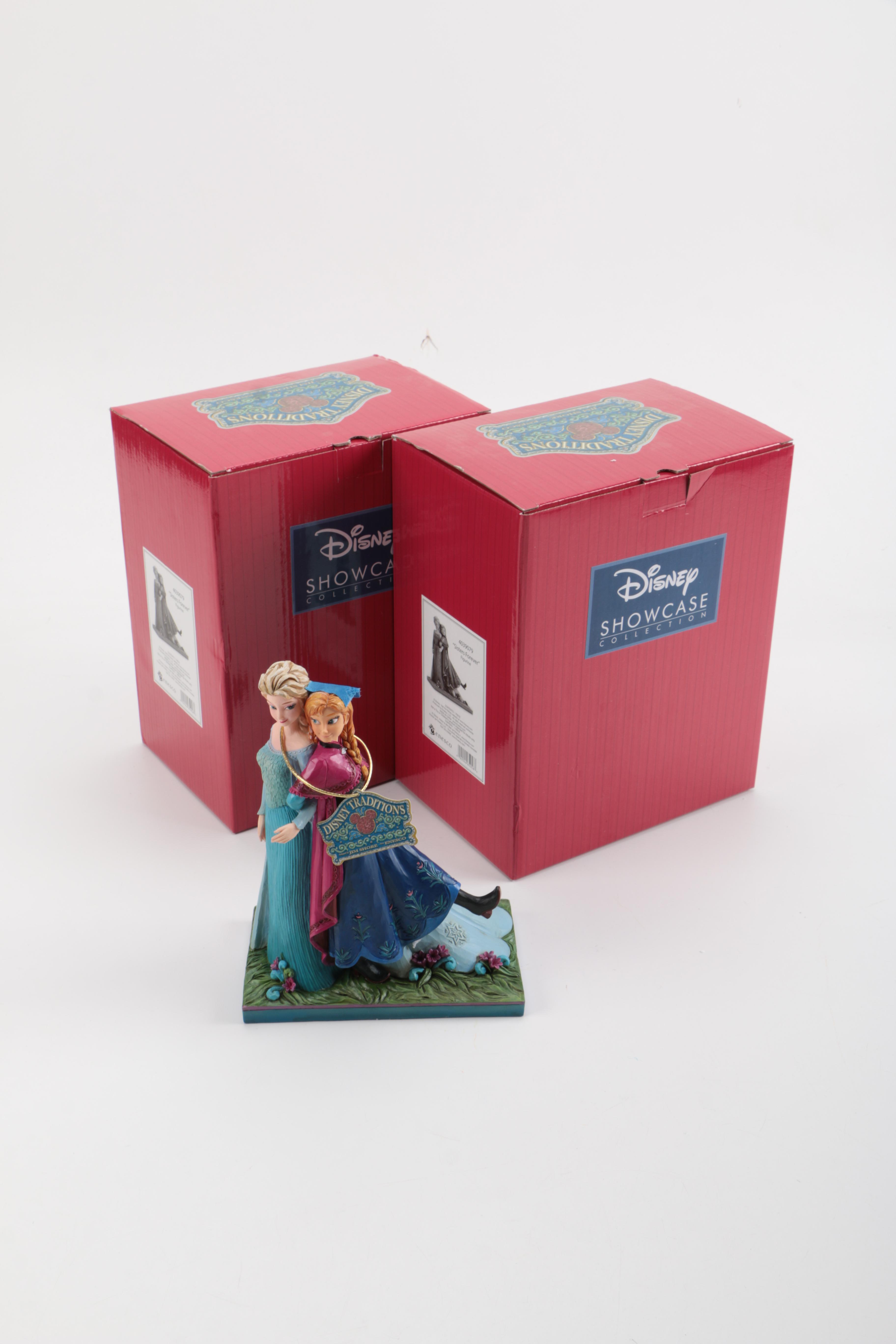 Disney Traditions "Frozen" Showcase Collection Ceramic Figurines