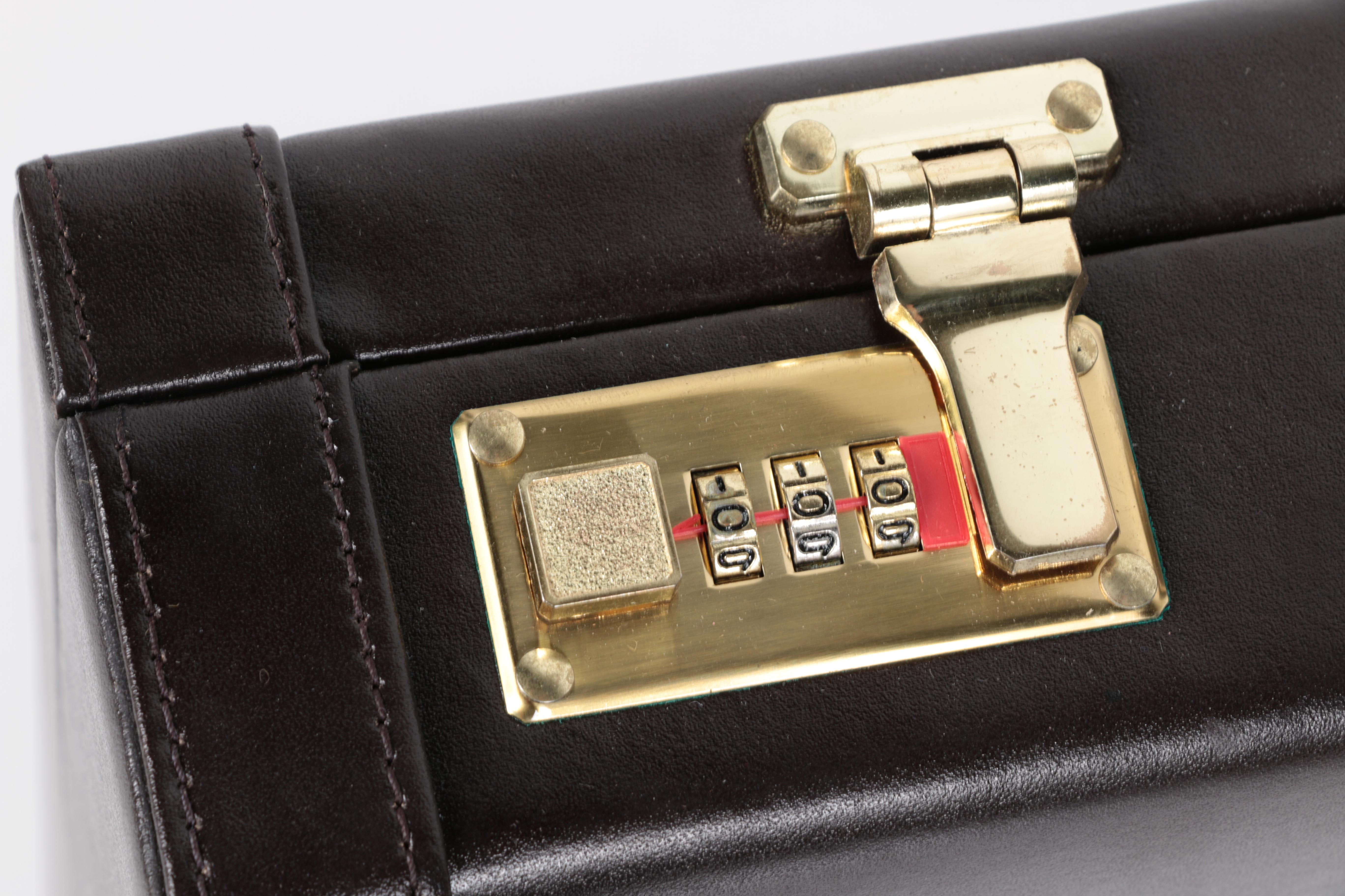 Set of Leather Briefcases