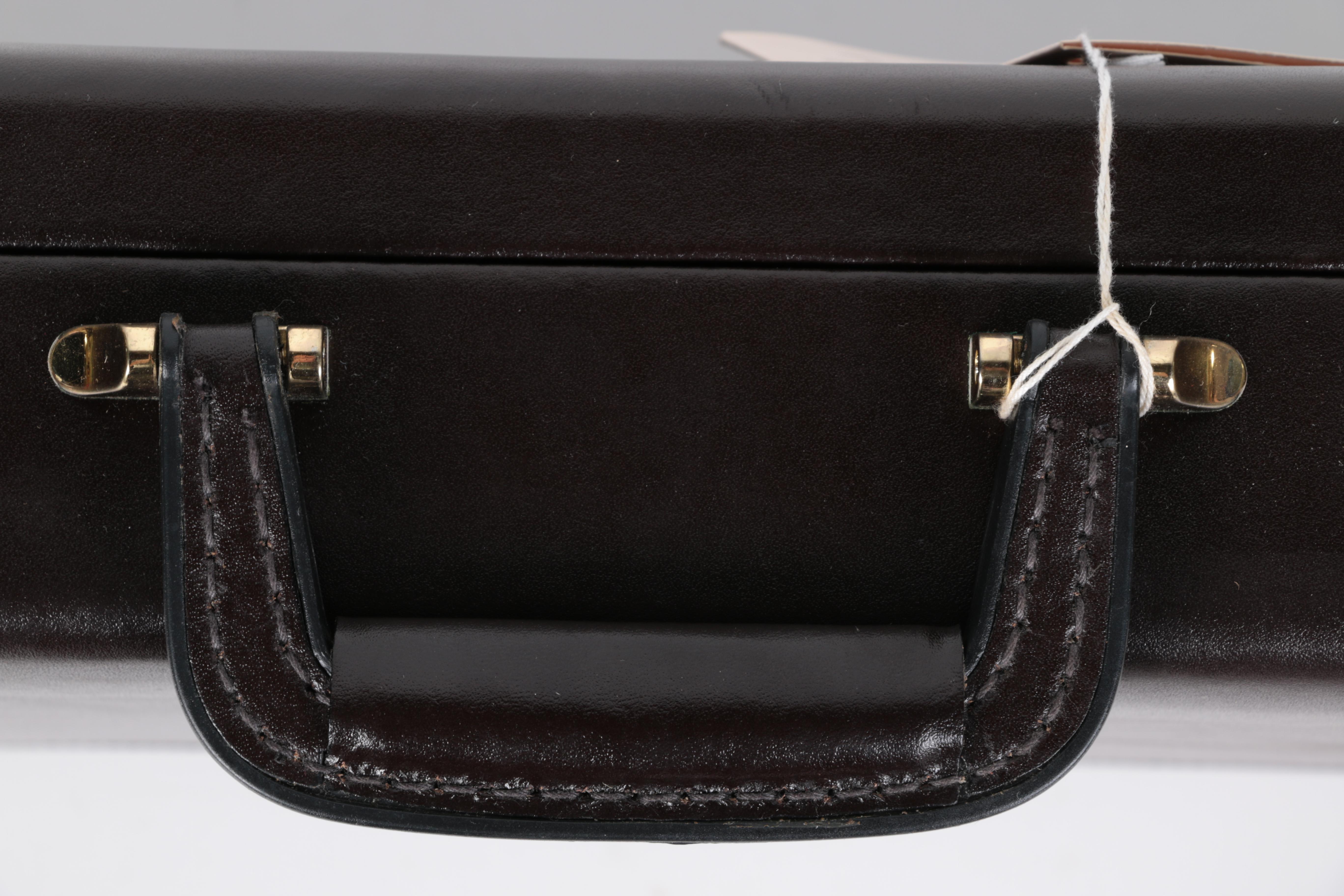 Set of Leather Briefcases