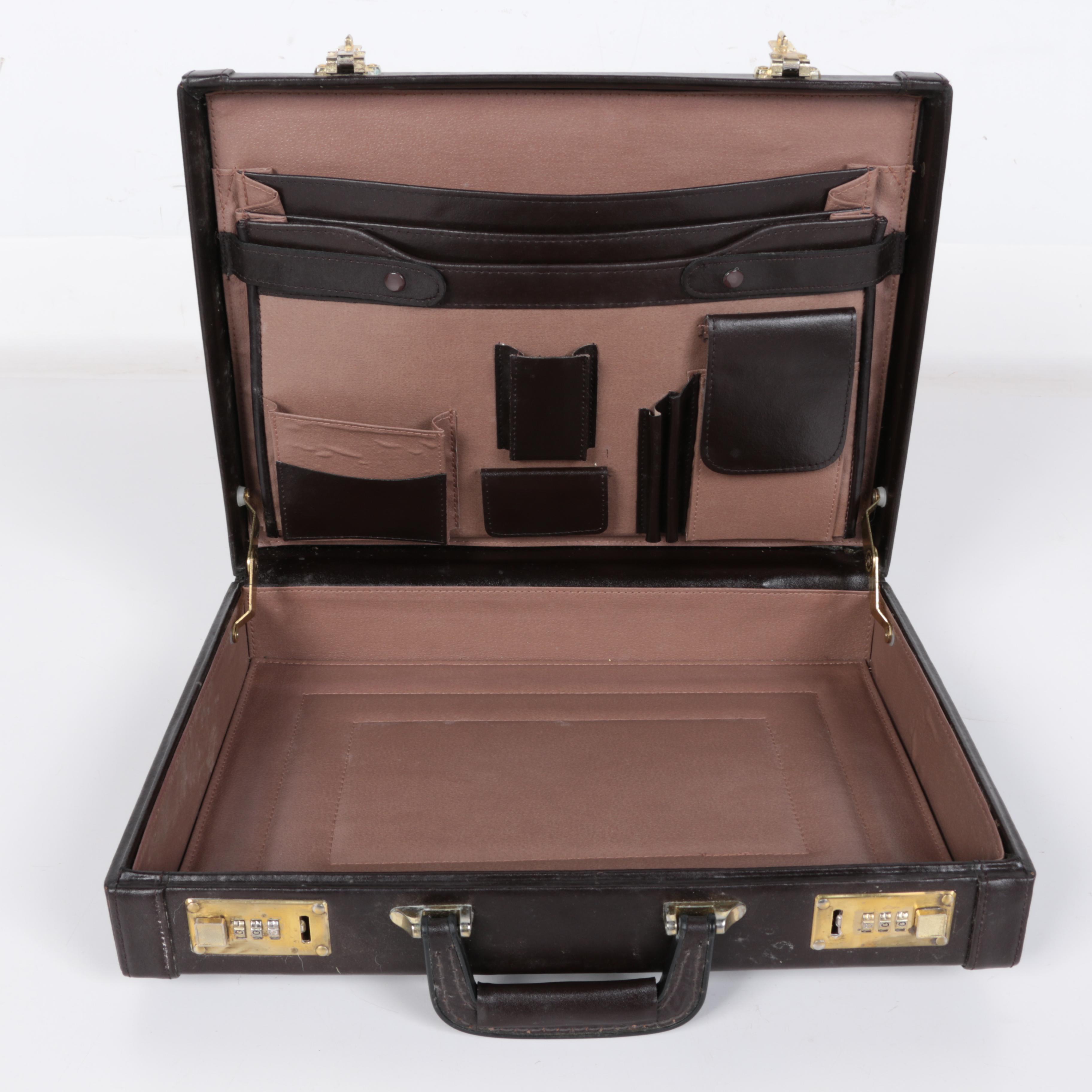 Set of Leather Briefcases
