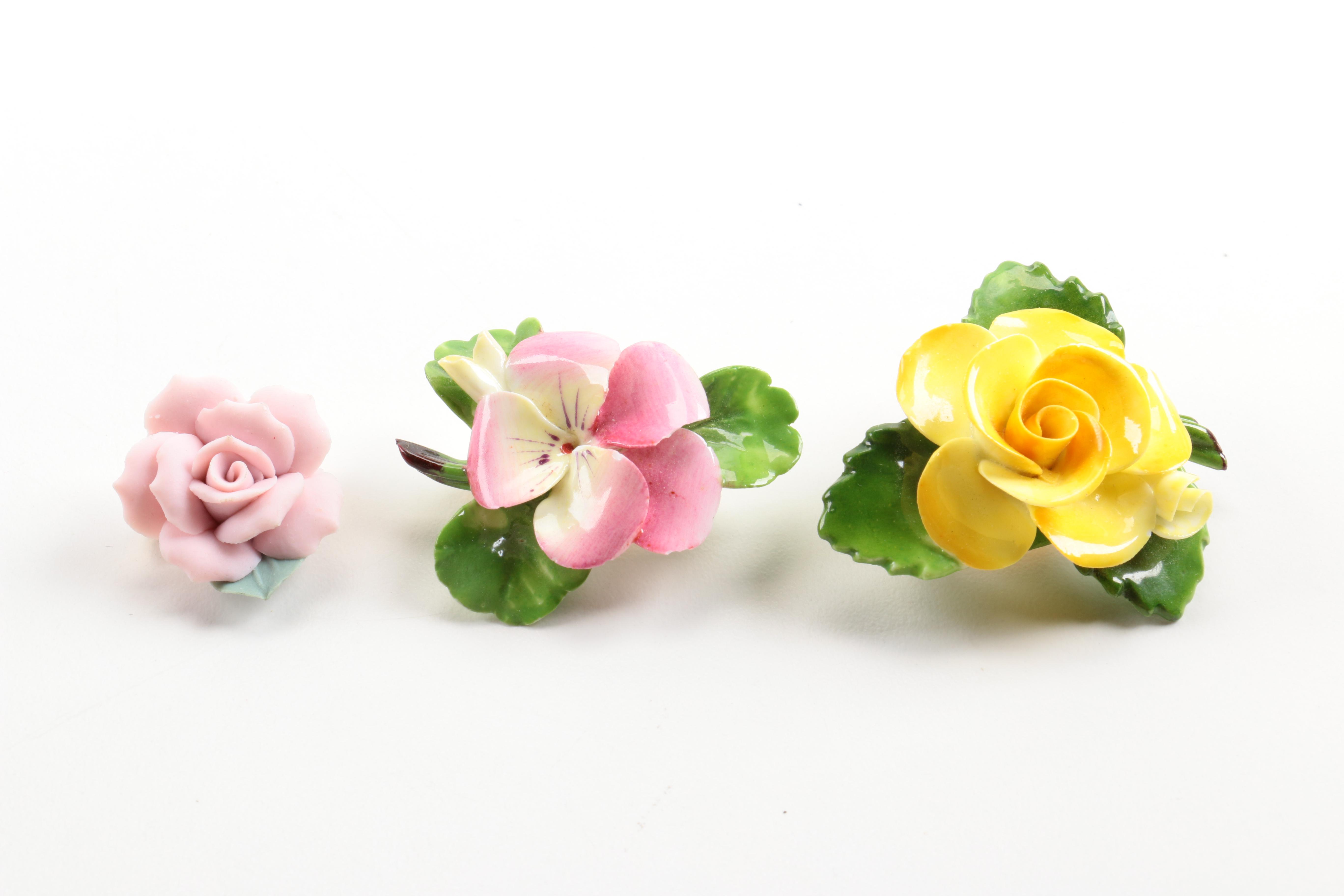 Assortment of Costume Jewelry Including Bogoff and Staffordshire