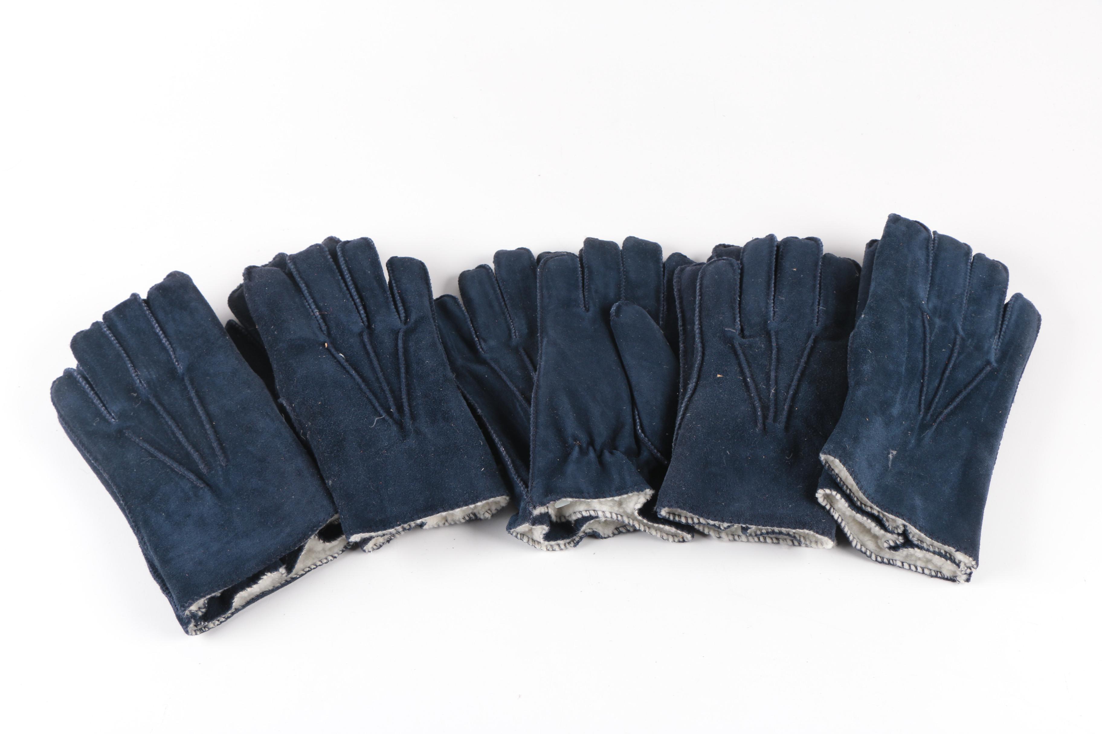 Men's Suede and Knit Glove Assortment