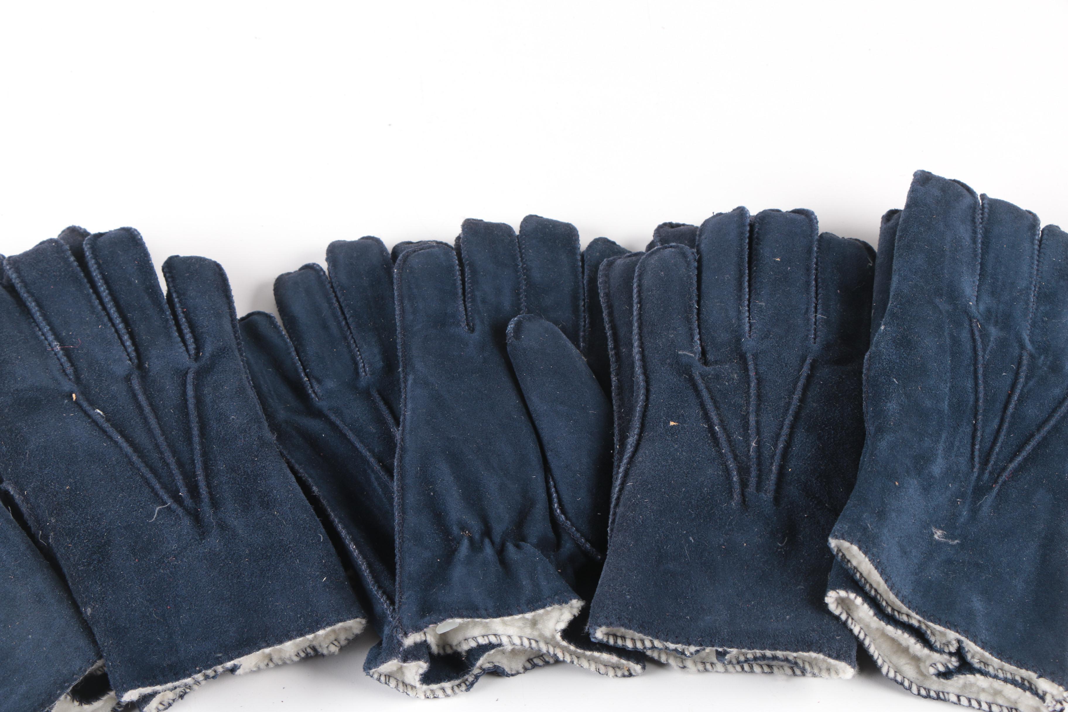 Men's Suede and Knit Glove Assortment