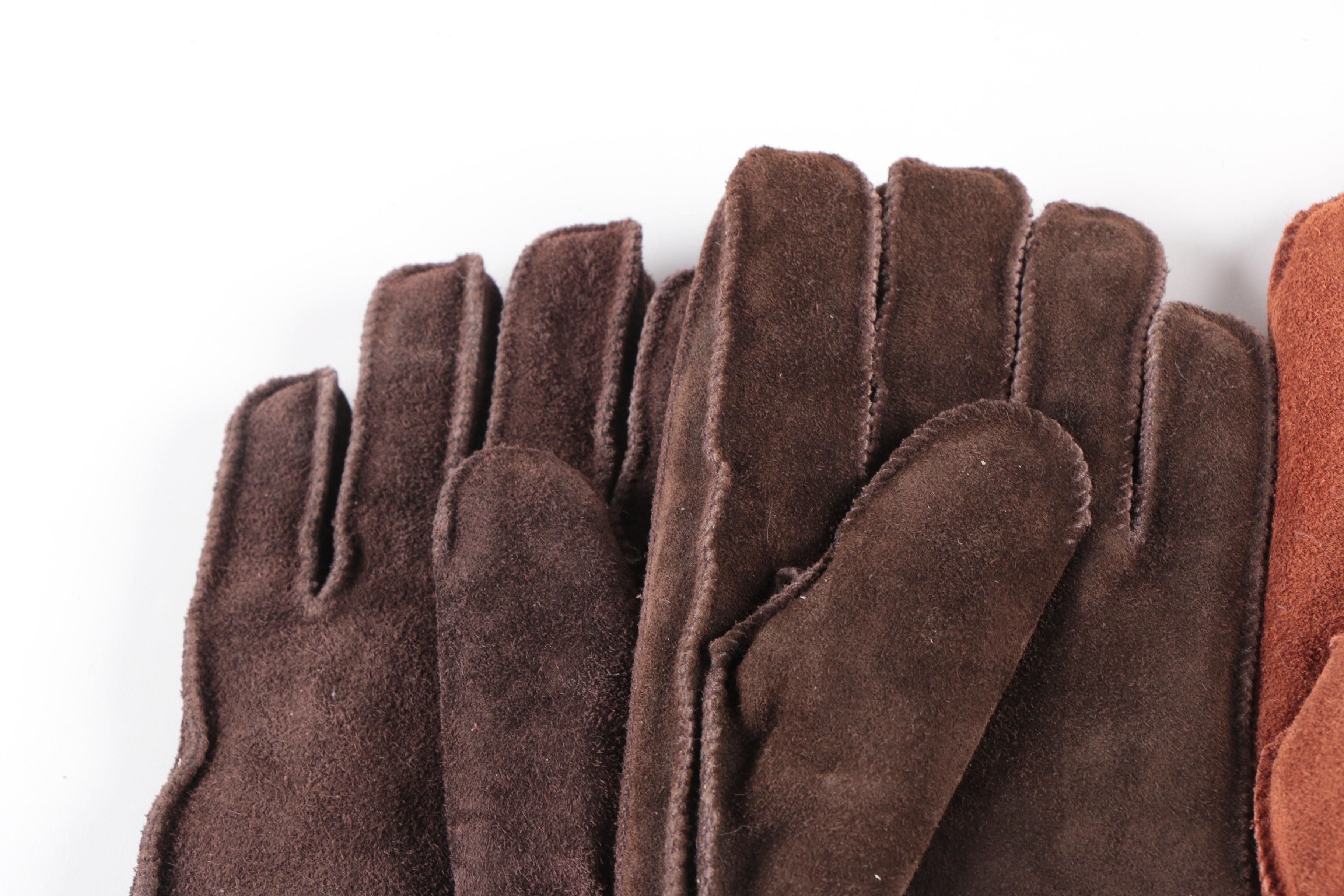 Men's Suede and Knit Glove Assortment