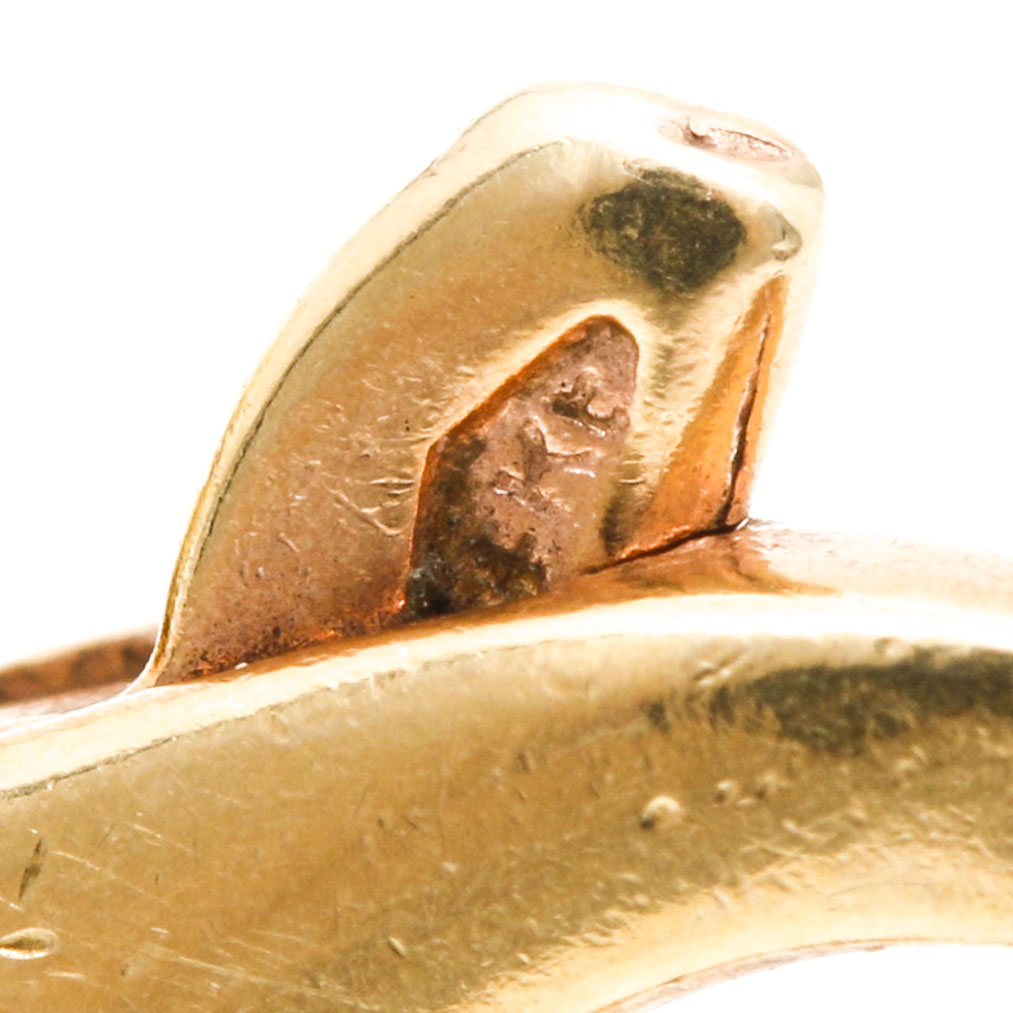 14K Yellow Gold Gemstone Heart Bracelet