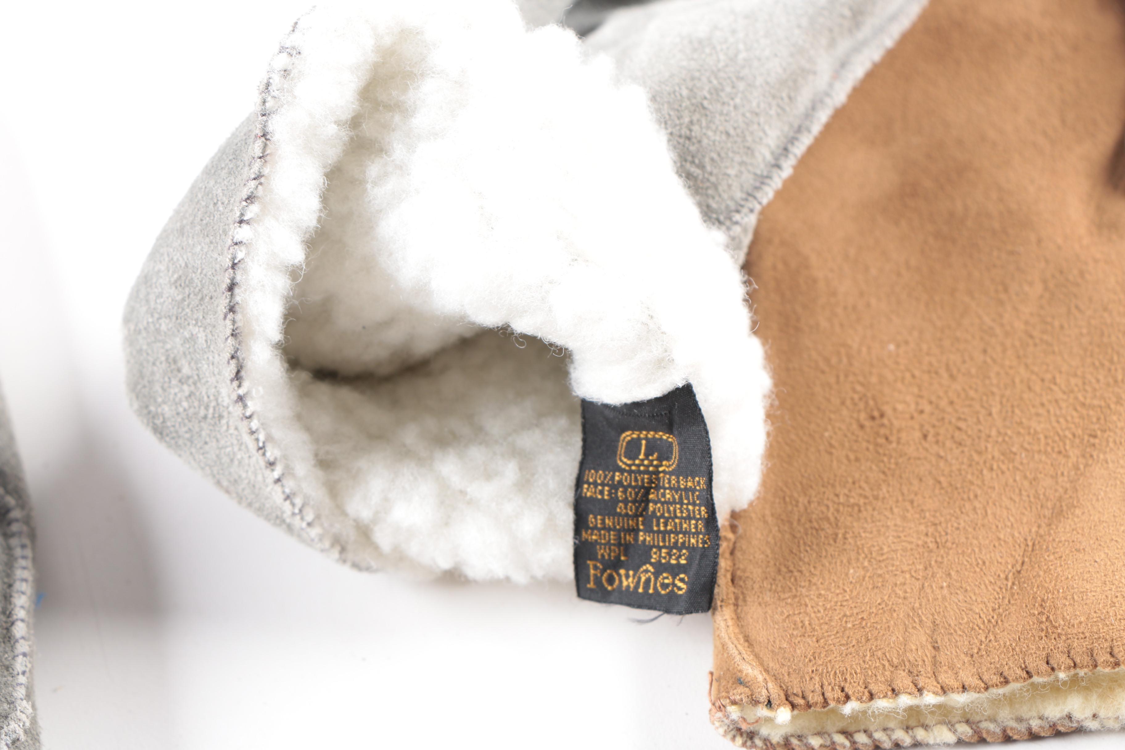 Men's Suede and Knit Glove Assortment