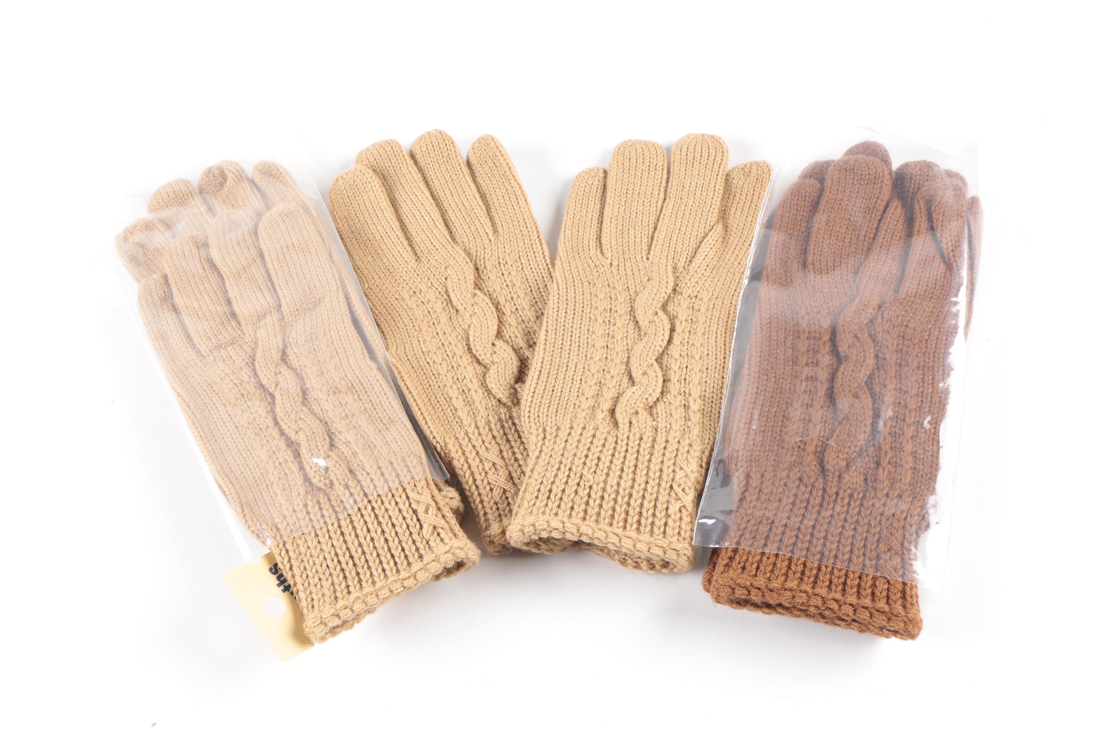 Men's Suede and Knit Glove Assortment