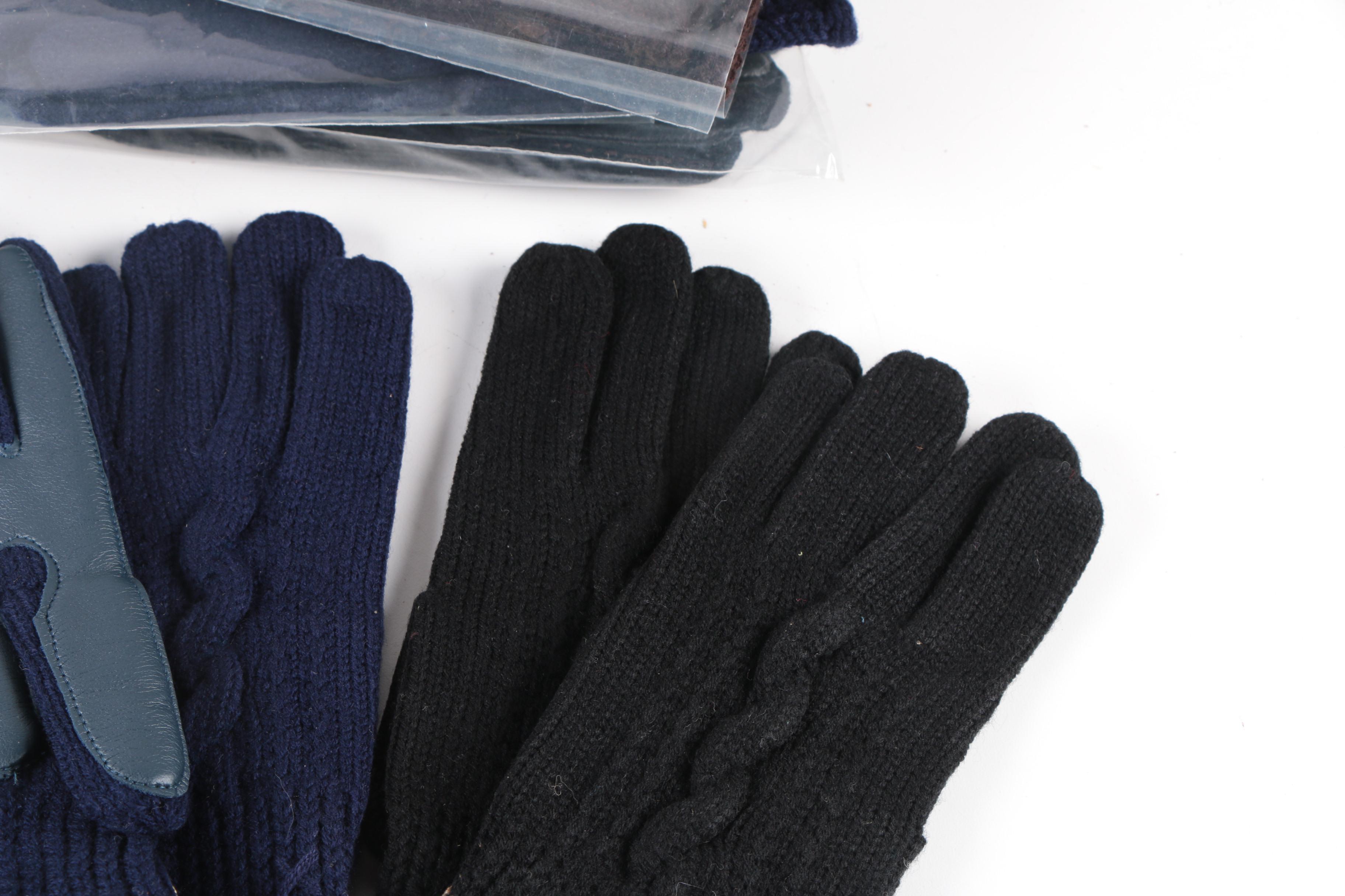 Men's Suede and Knit Glove Assortment